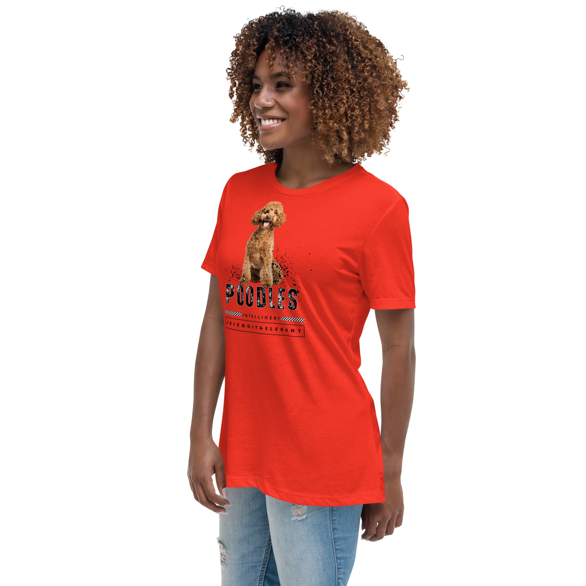 Poodle Women's Relaxed T-Shirt