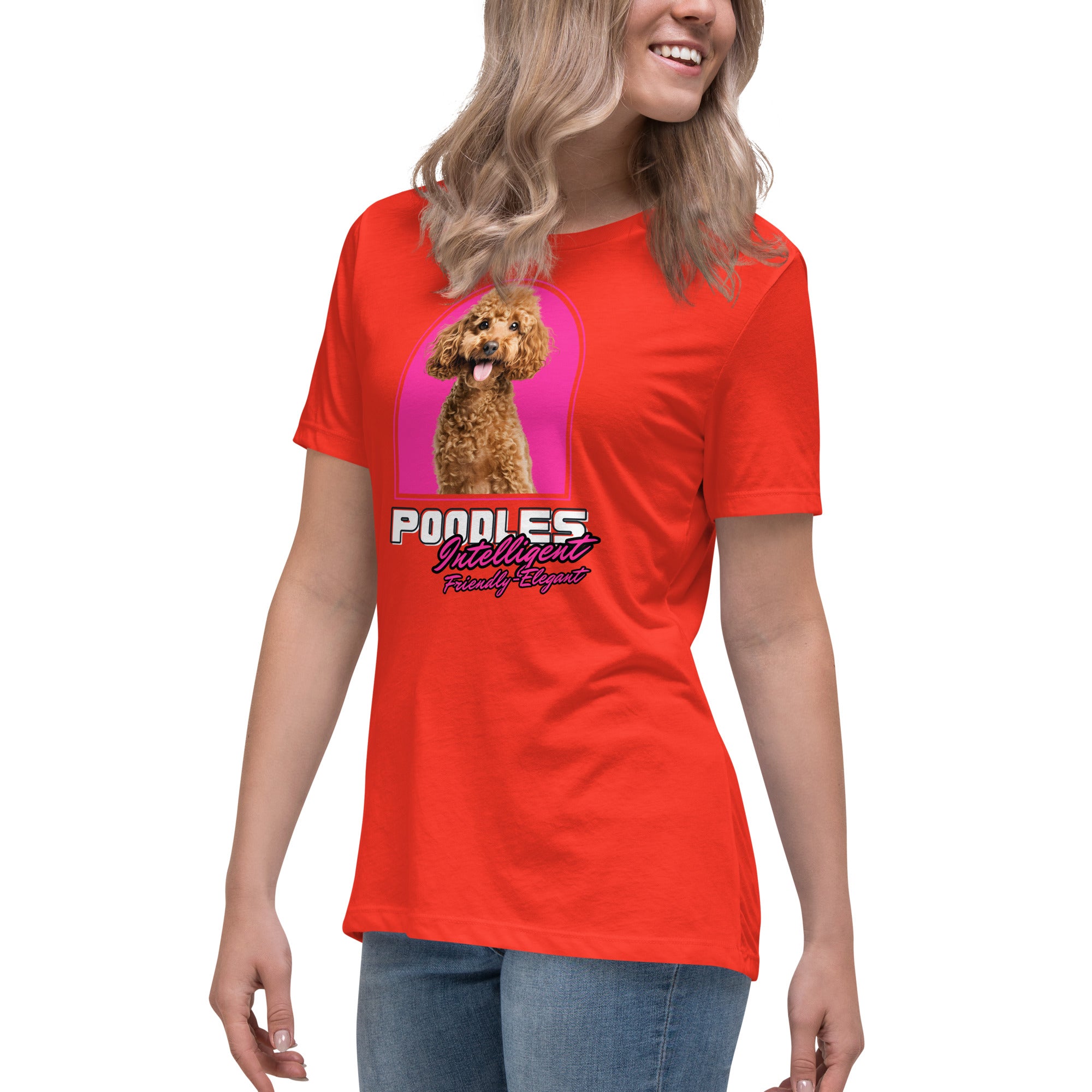 Poodle Women's Relaxed T-Shirt