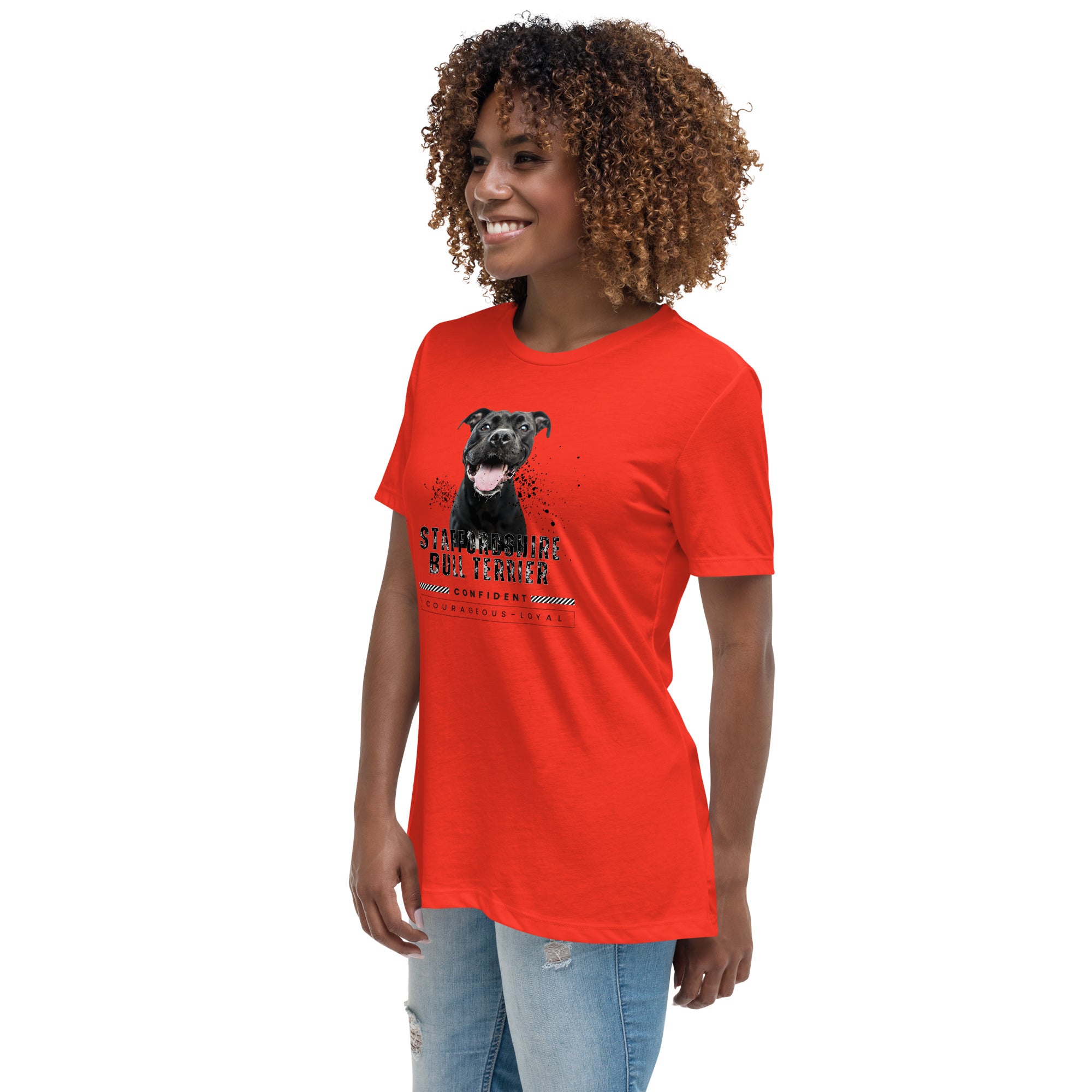 Staffordshire Bull Terrier Women's Relaxed T-Shirt