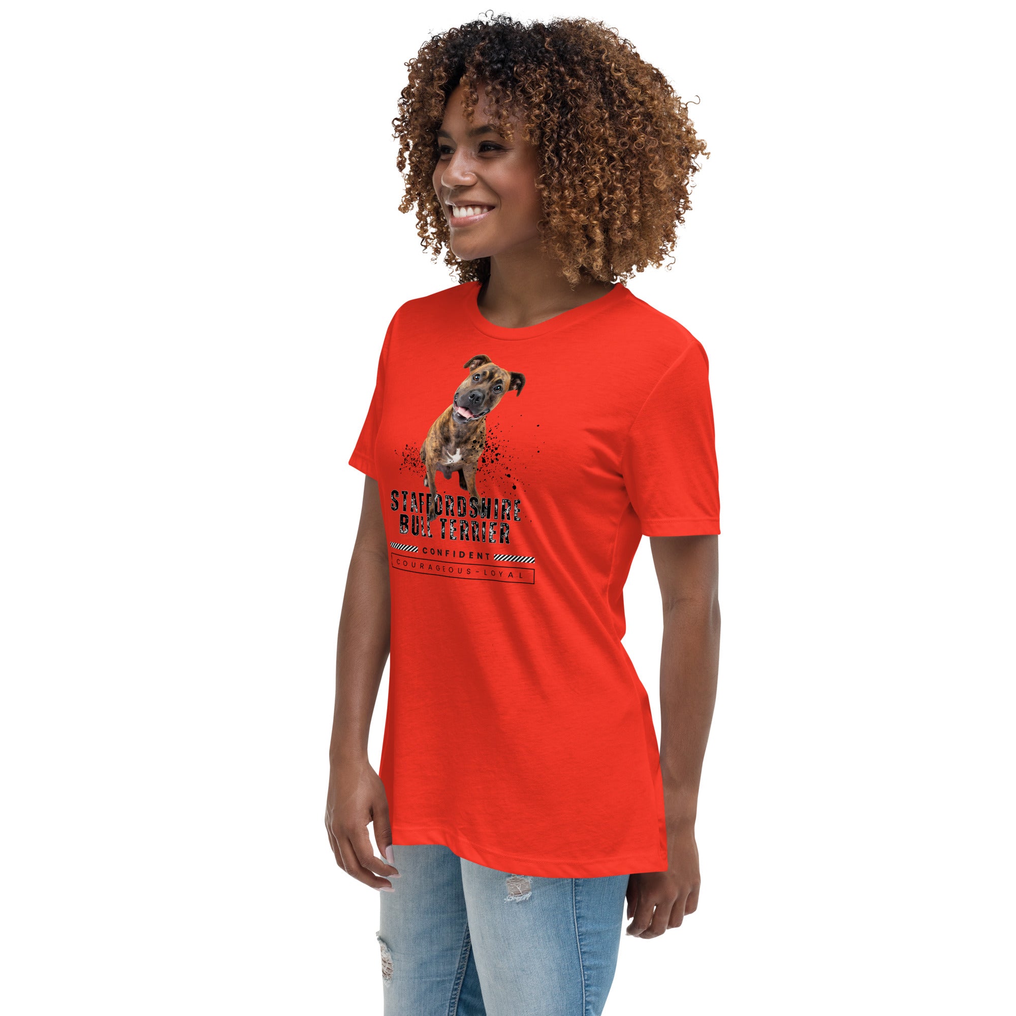 Staffordshire Bull Terrier Women's Relaxed T-Shirt