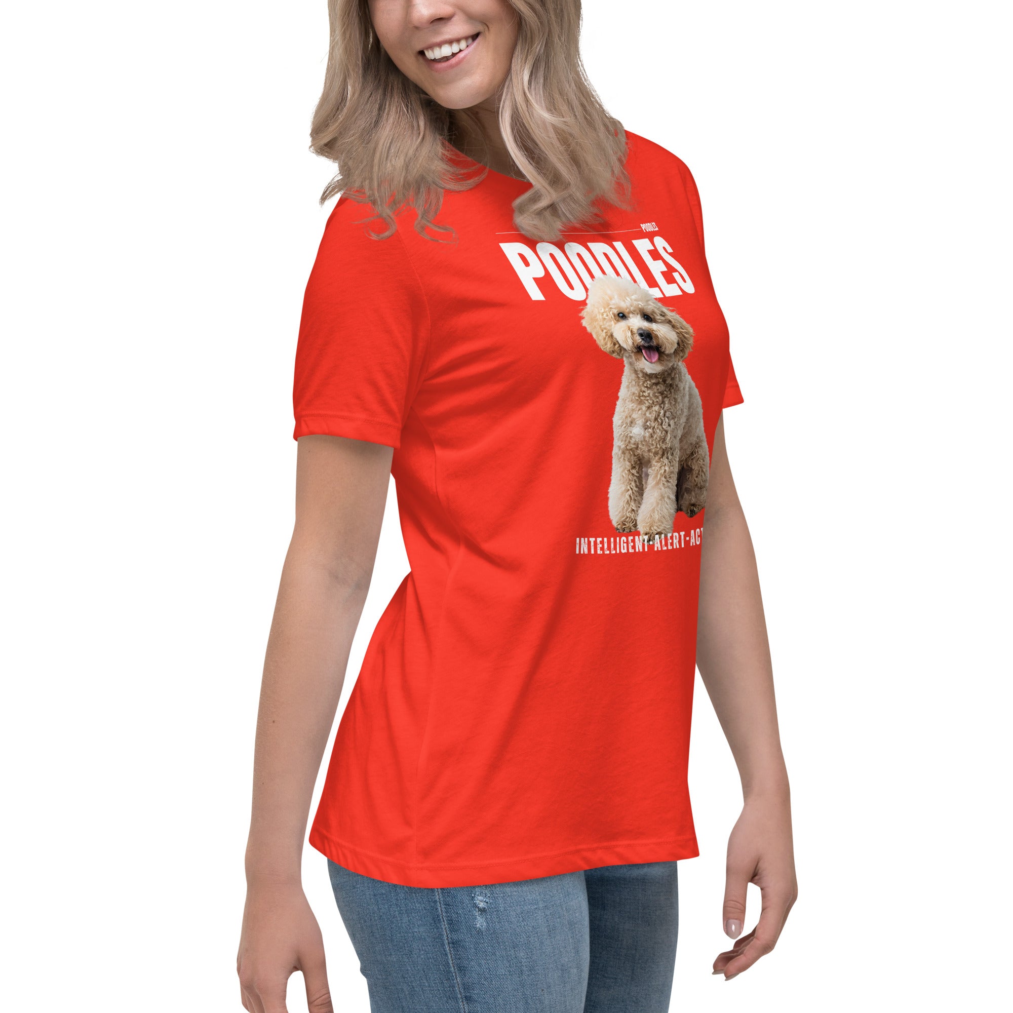 Poodle Women's Relaxed T-Shirt