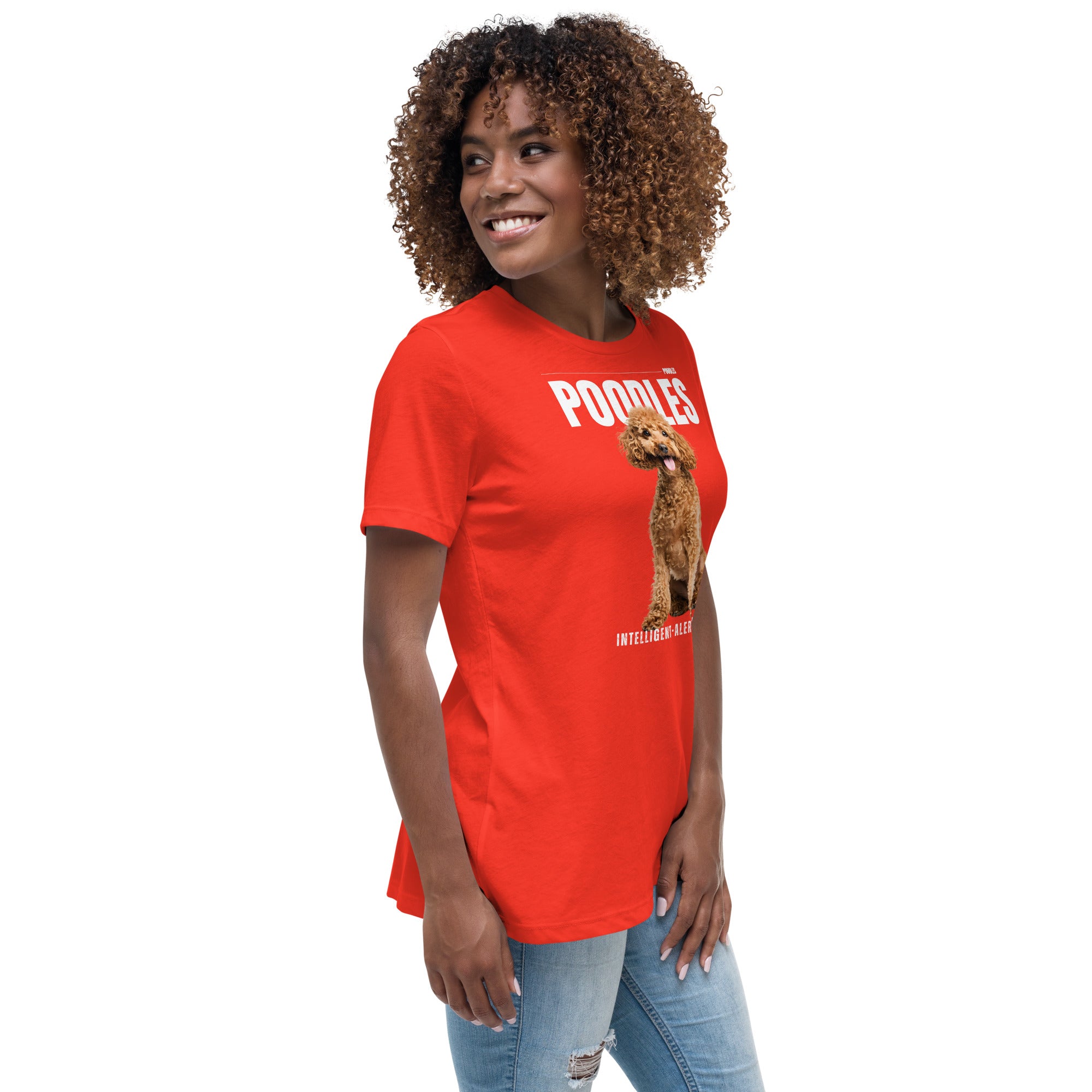 Poodle Women's Relaxed T-Shirt