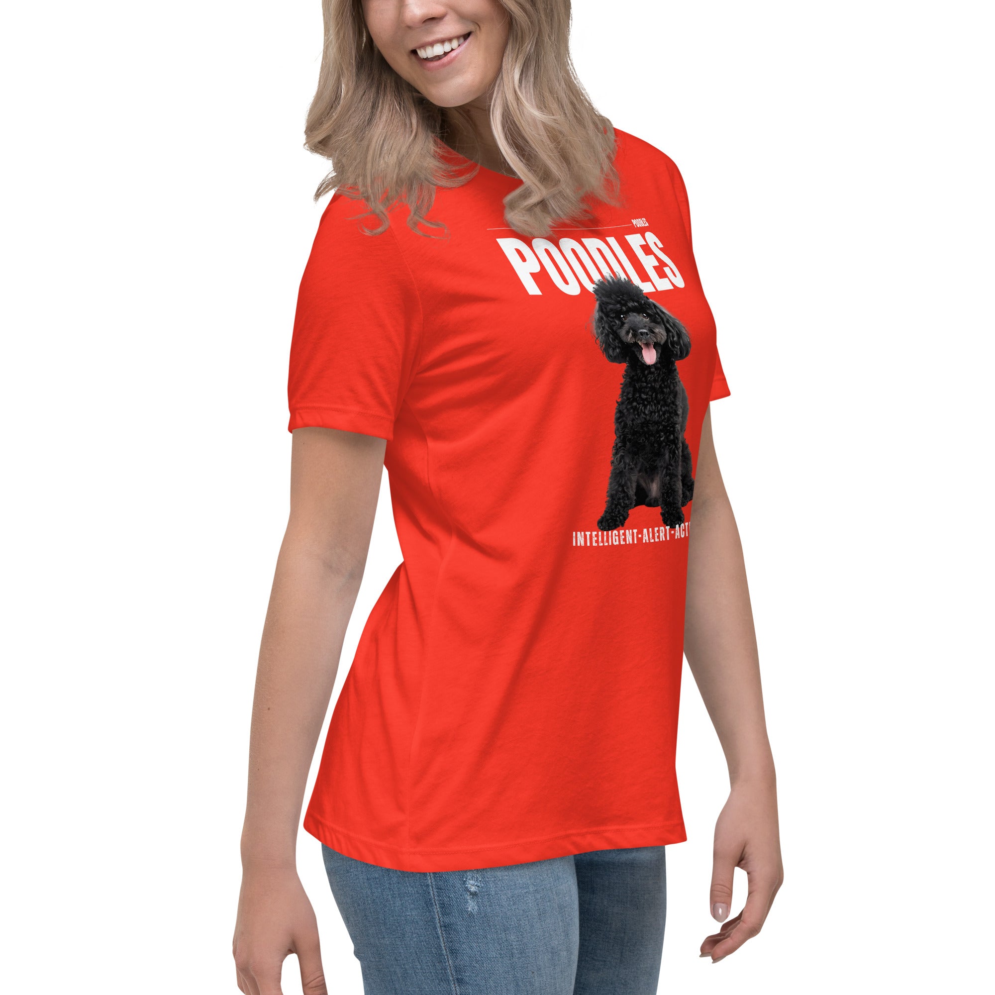 Poodle Women's Relaxed T-Shirt