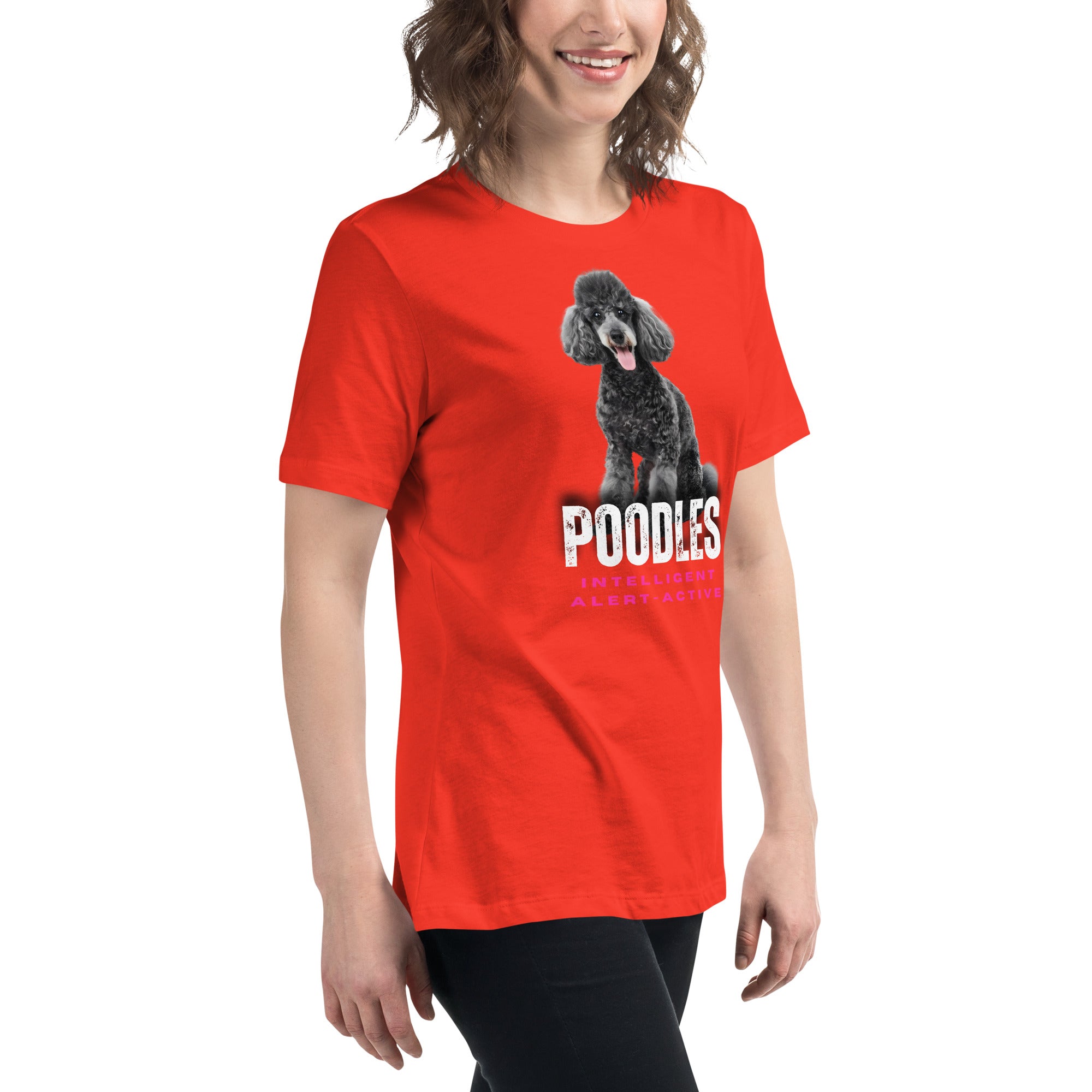 Poodle Women's Relaxed T-Shirt