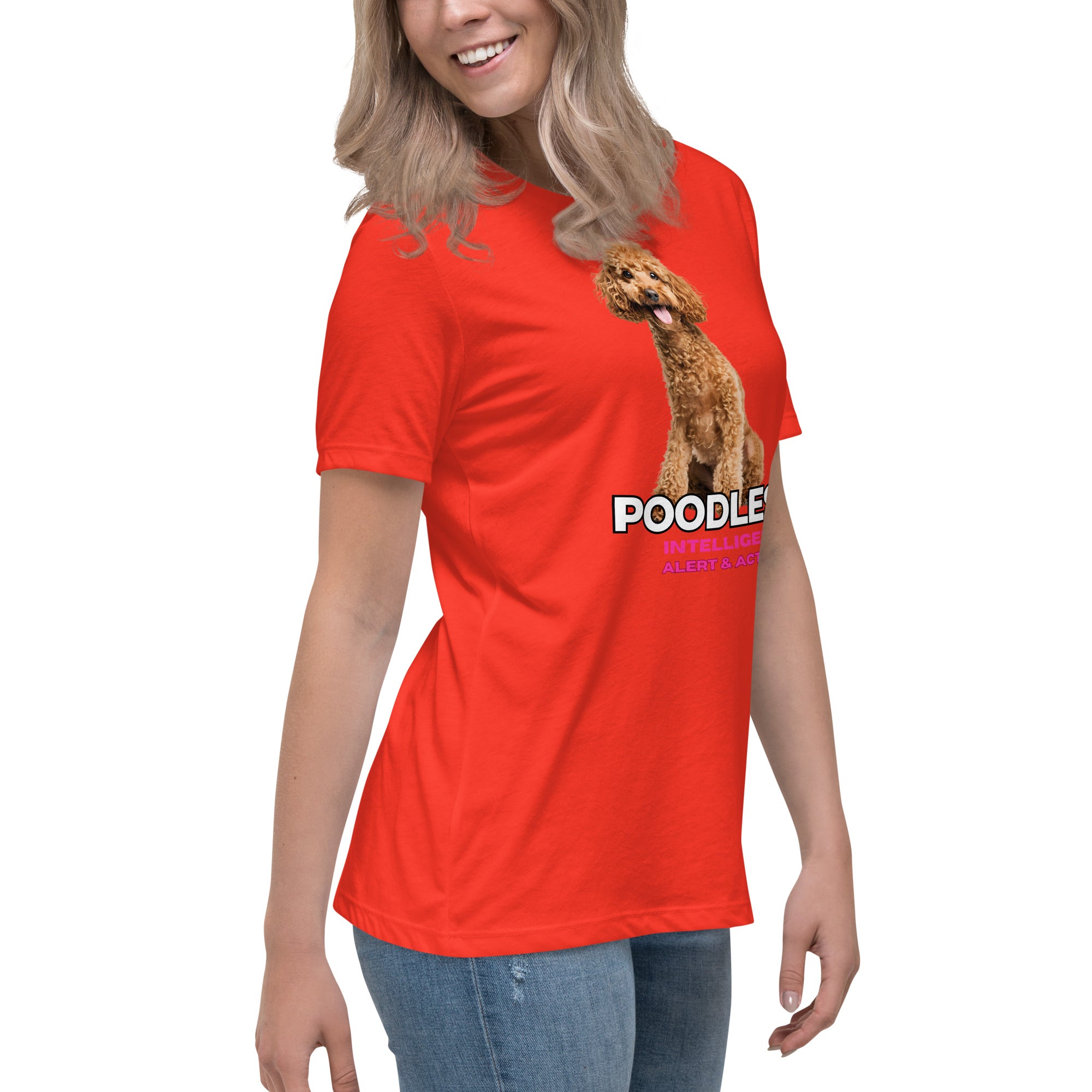 Poodle Women's Relaxed T-Shirt