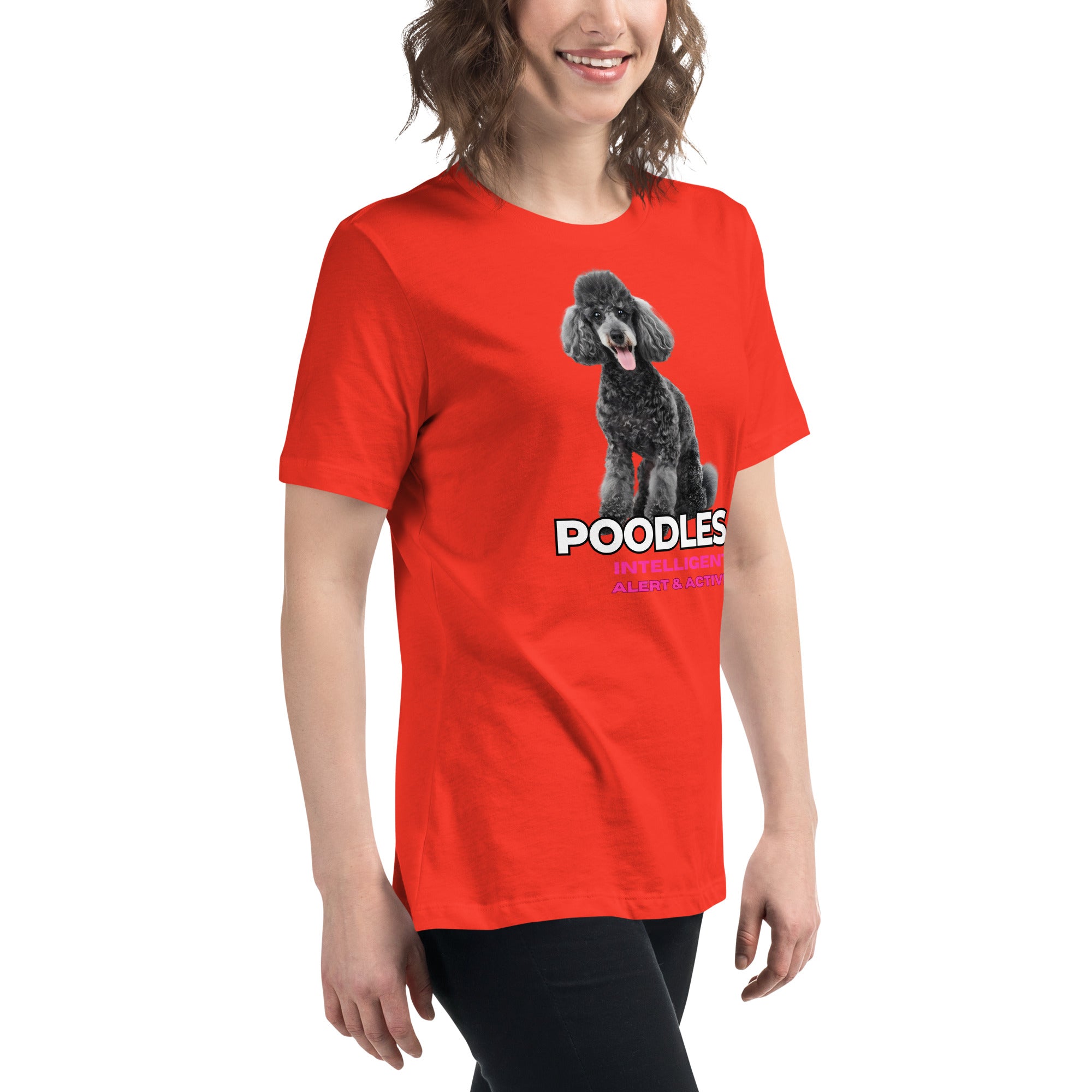 Poodle Women's Relaxed T-Shirt