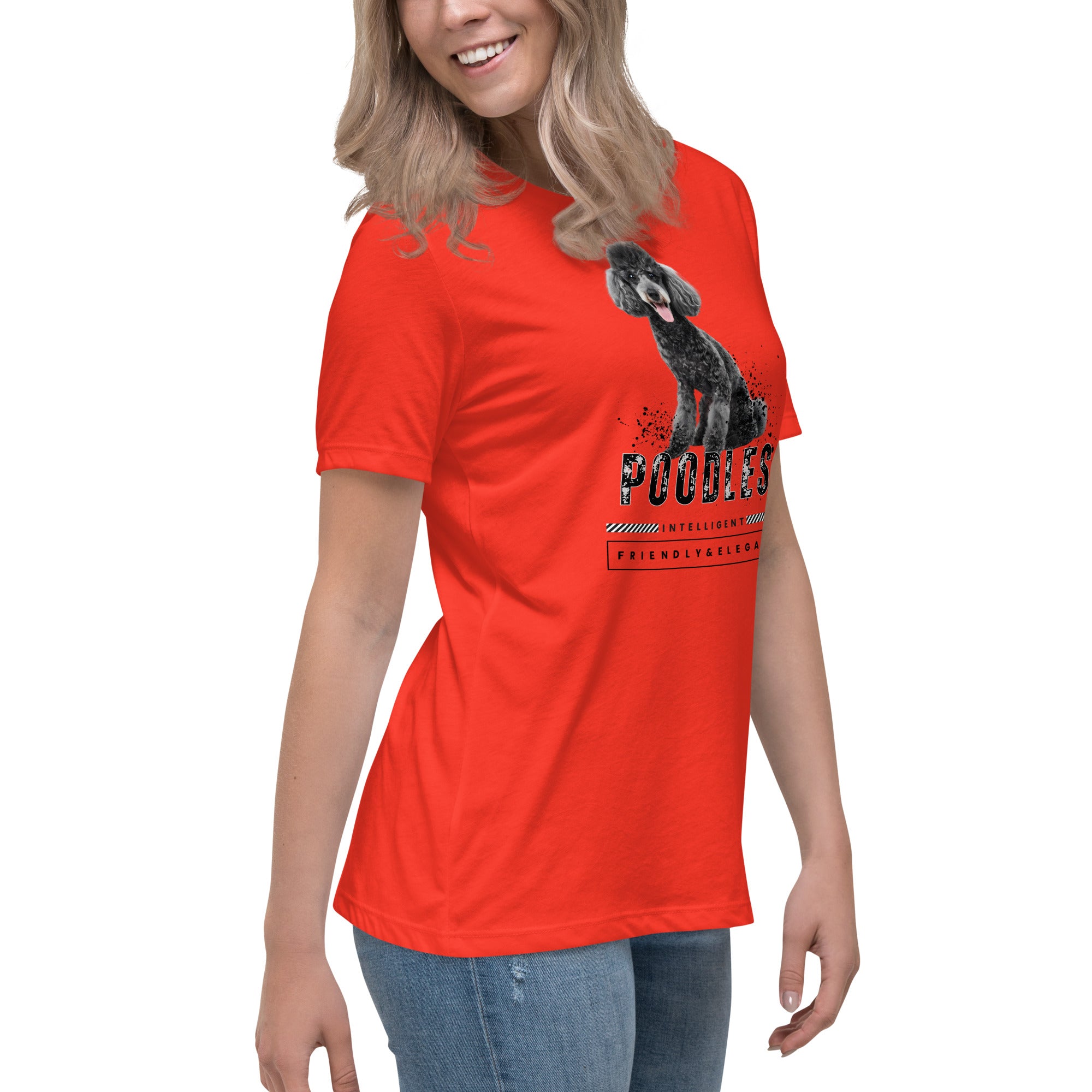 Poodle Women's Relaxed T-Shirt