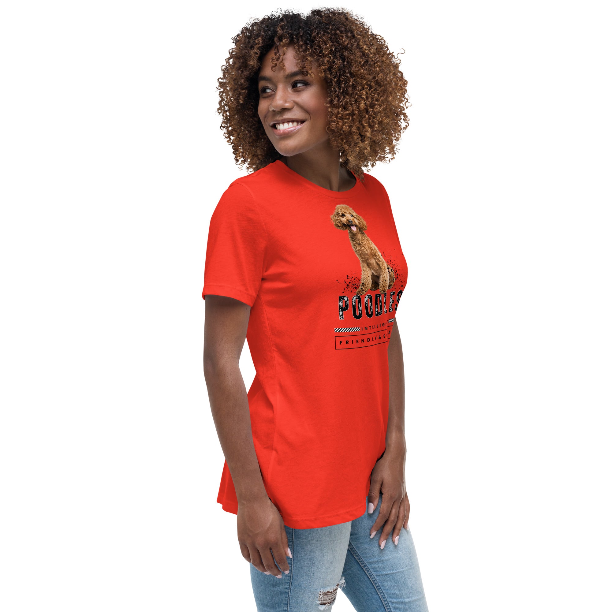 Poodle Women's Relaxed T-Shirt