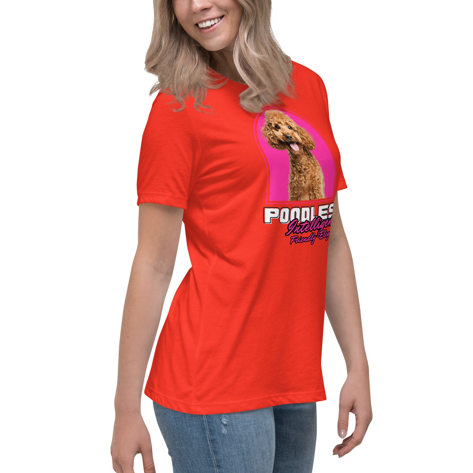 Poodle Women's Relaxed T-Shirt