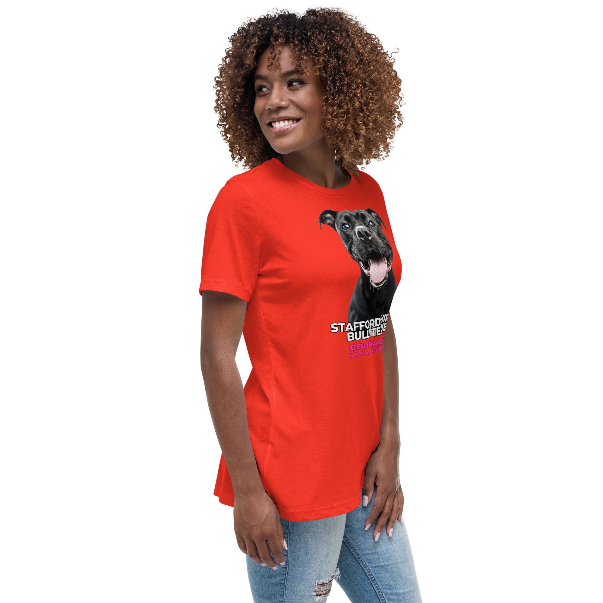 Staffordshire Bull Terrier Women's Relaxed T-Shirt