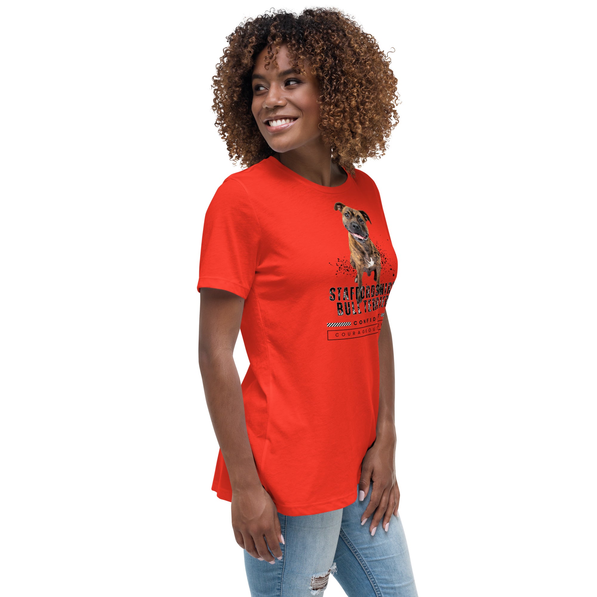 Staffordshire Bull Terrier Women's Relaxed T-Shirt