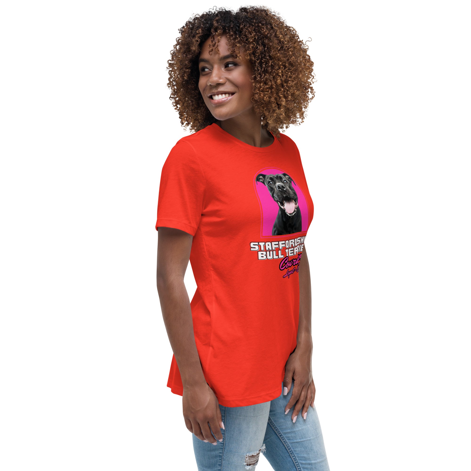 Staffordshire Bull Terrier Women's Relaxed T-Shirt