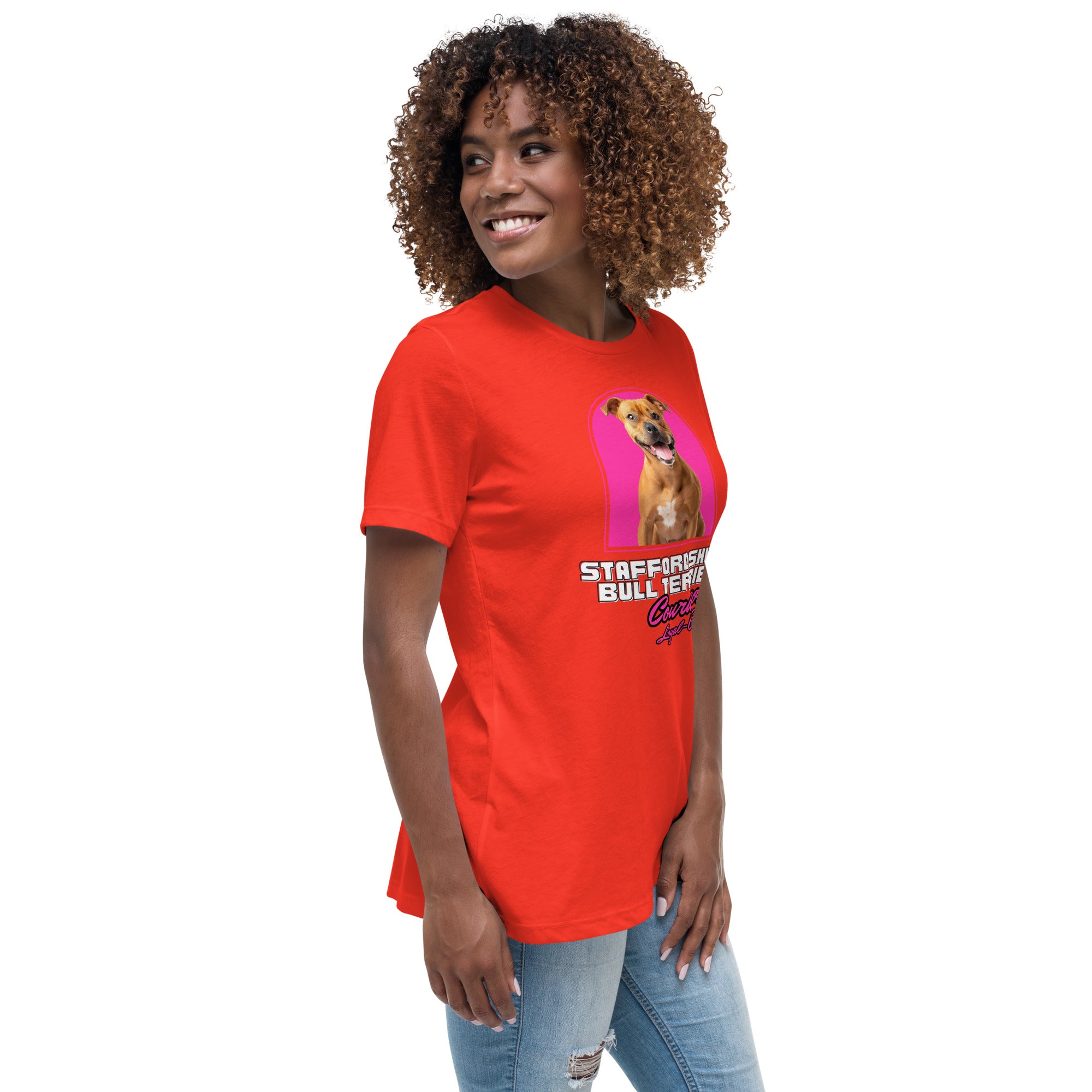 Staffordshire Bull Terrier Women's Relaxed T-Shirt