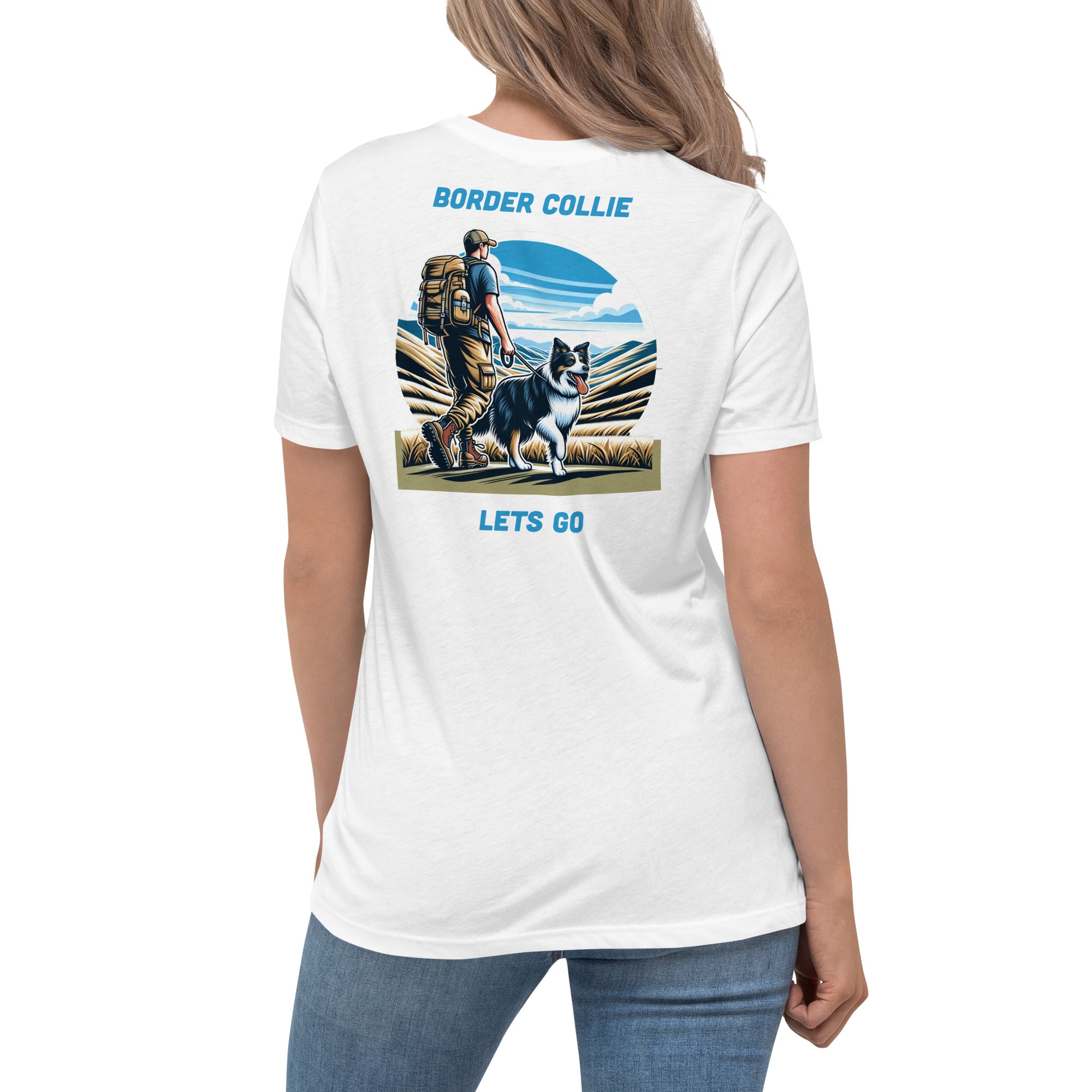 Border Collie Women's Relaxed T-Shirt