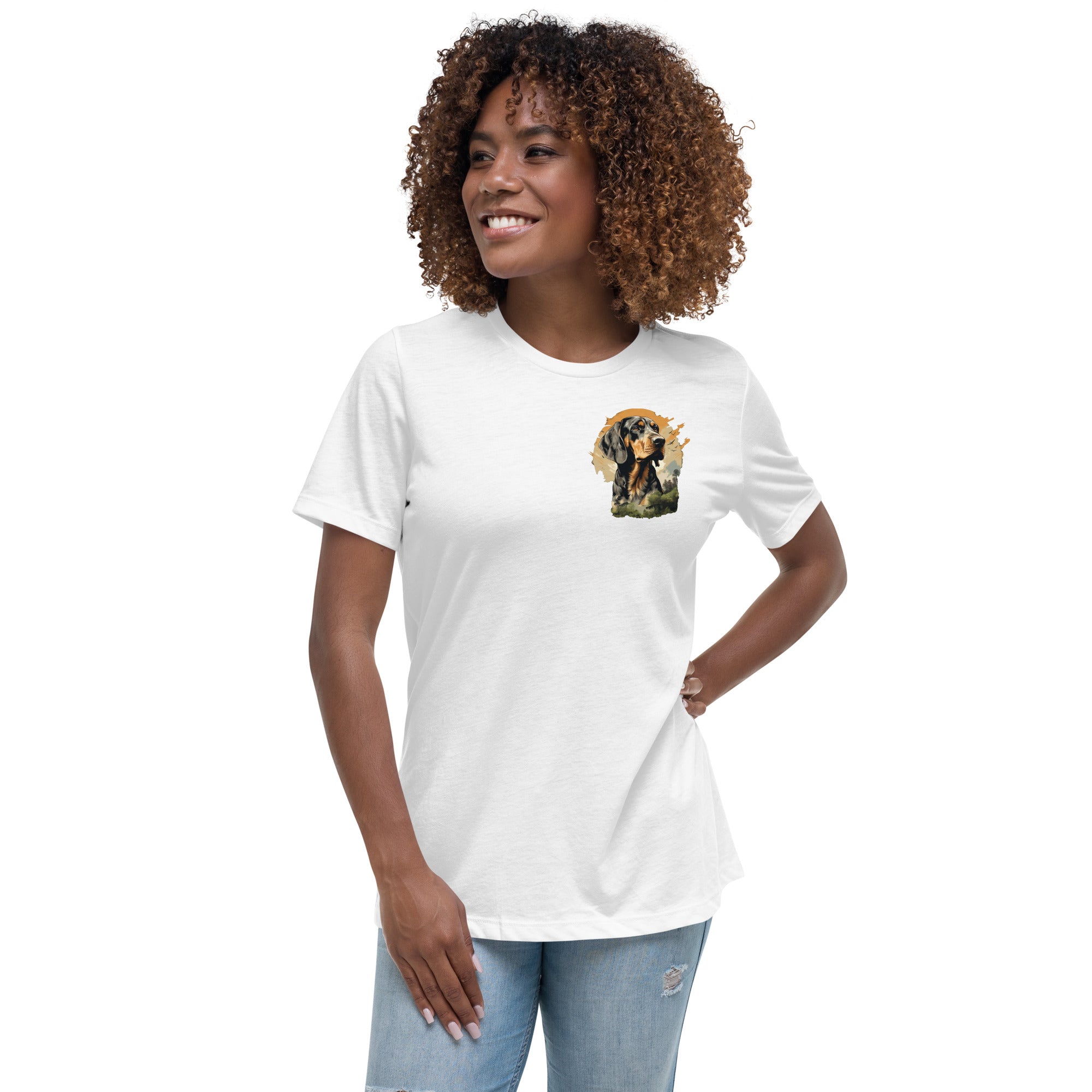 American English Coonhound Women's Relaxed T-Shirt