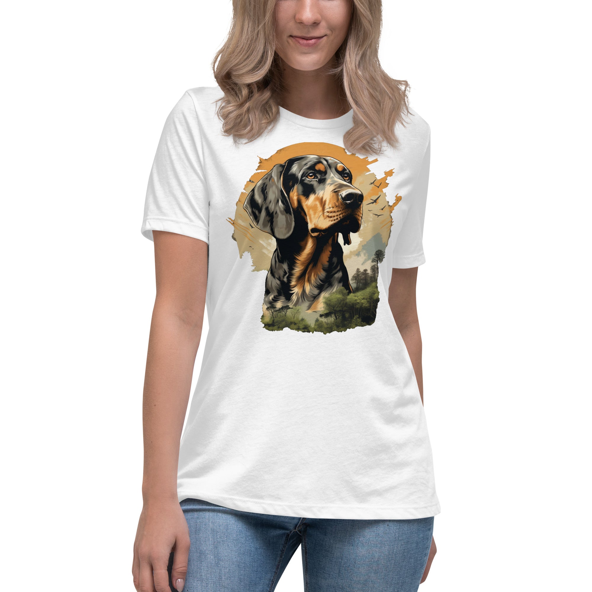 American English Coonhound Women's Relaxed T-Shirt