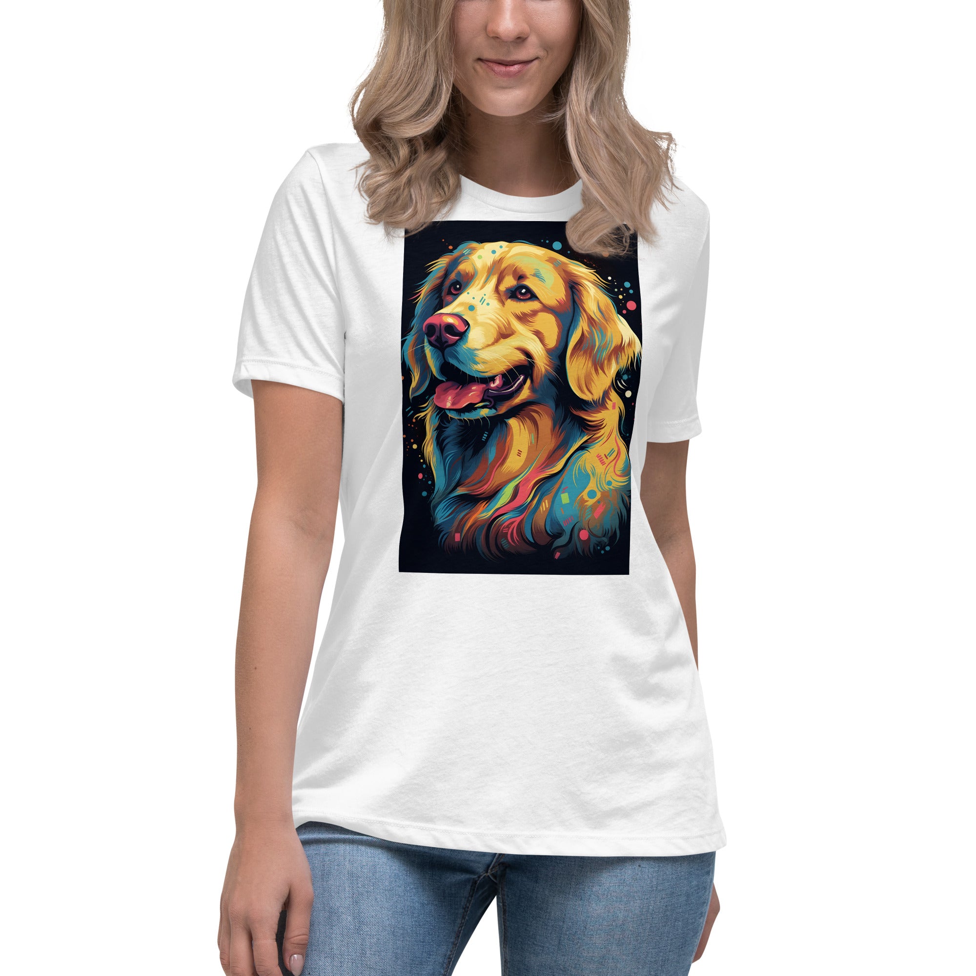 Golden Retriever Women's Relaxed T-Shirt