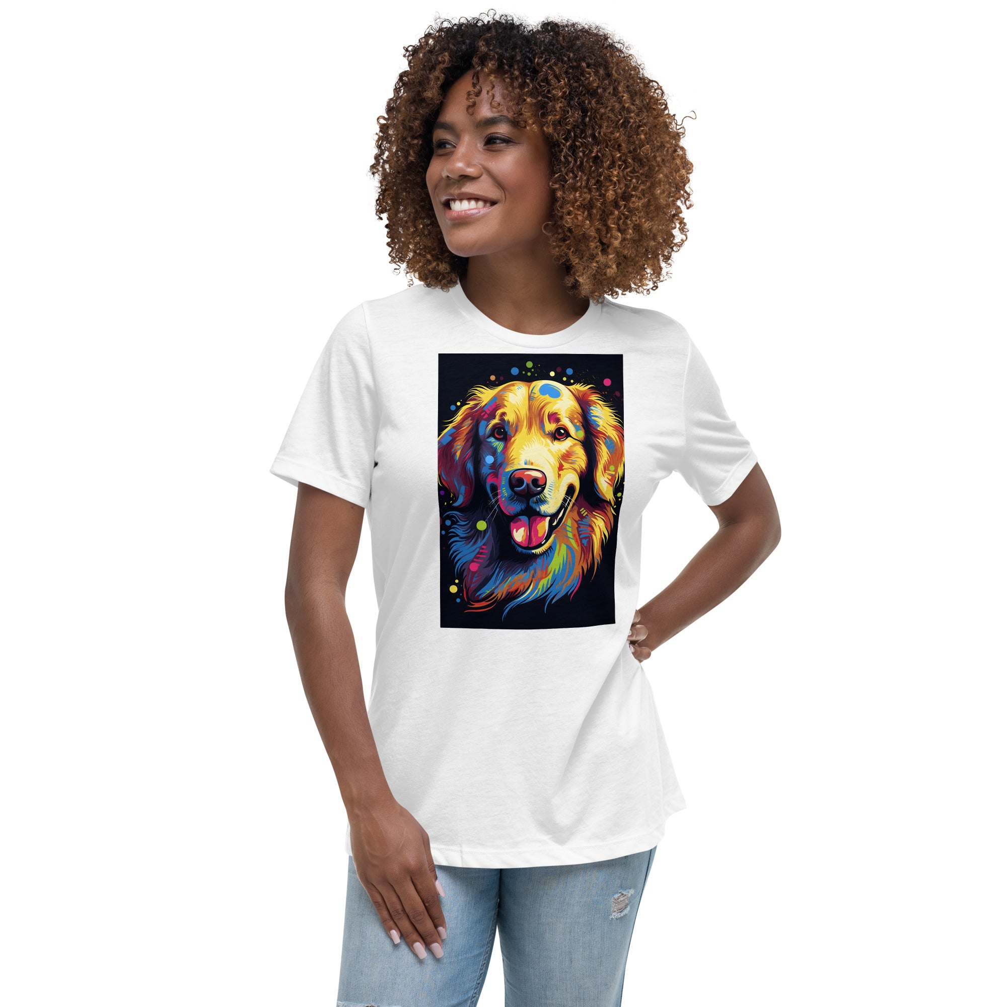 Golden Retriever Women's Relaxed T-Shirt