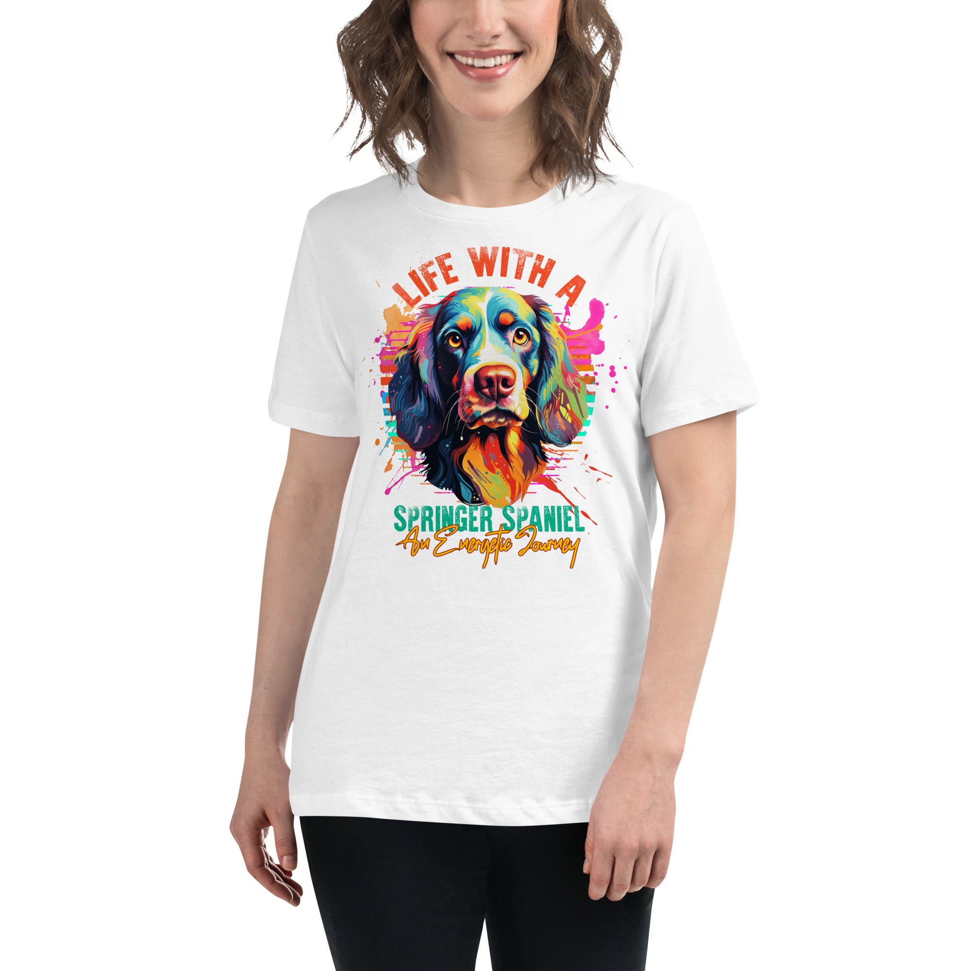 Springer Spaniel Women's Relaxed T-Shirt