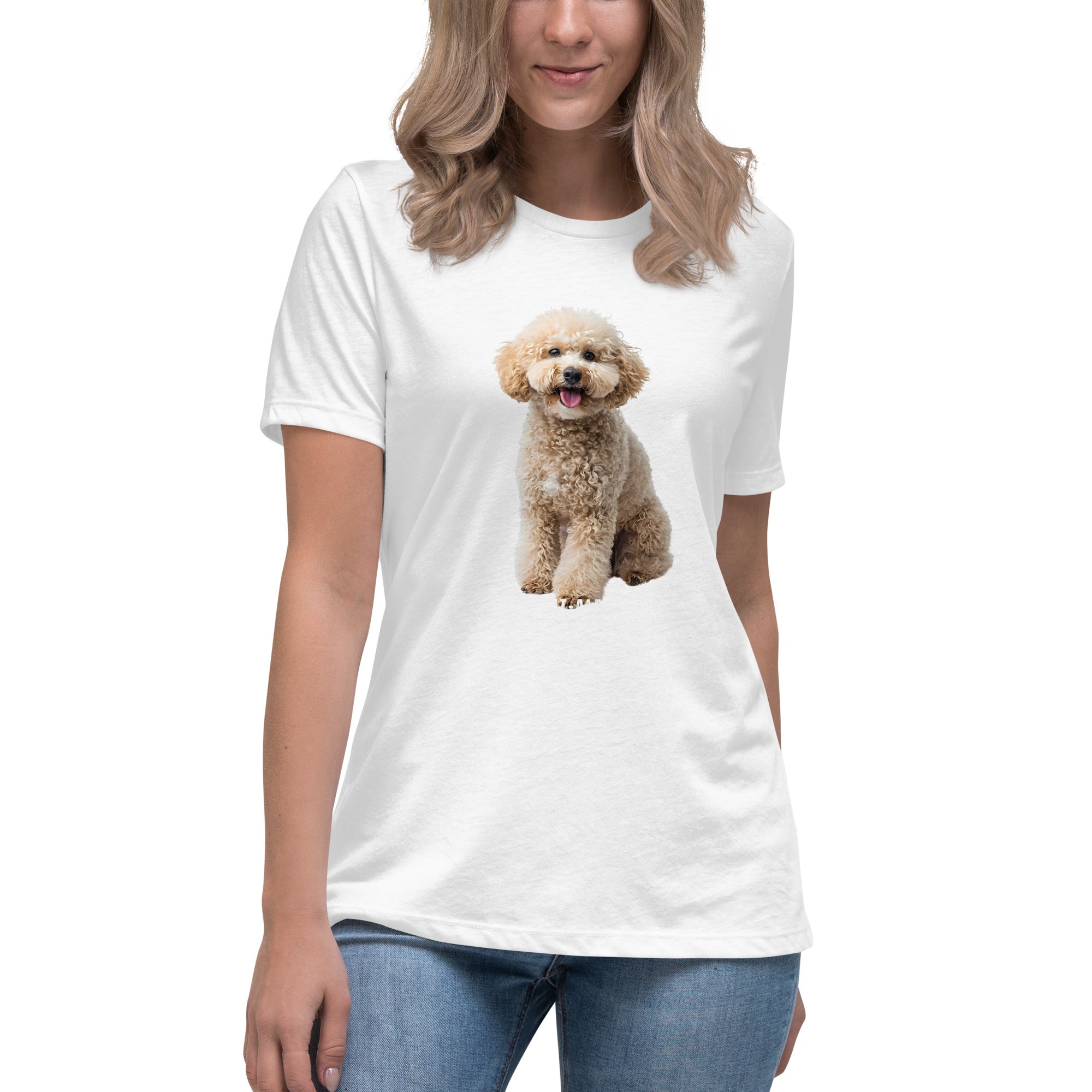 Poodle Women's Relaxed T-Shirt