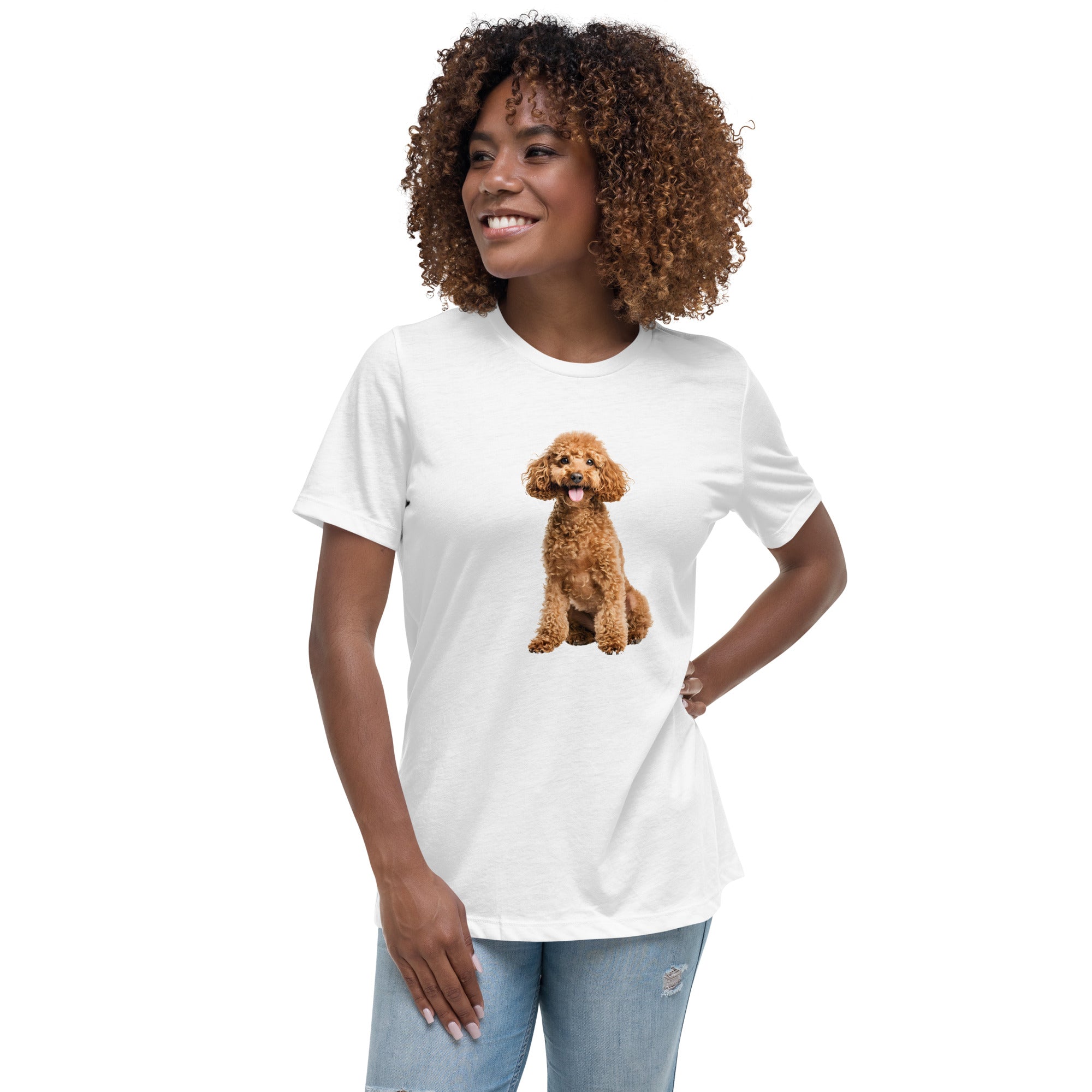 Poodle Women's Relaxed T-Shirt