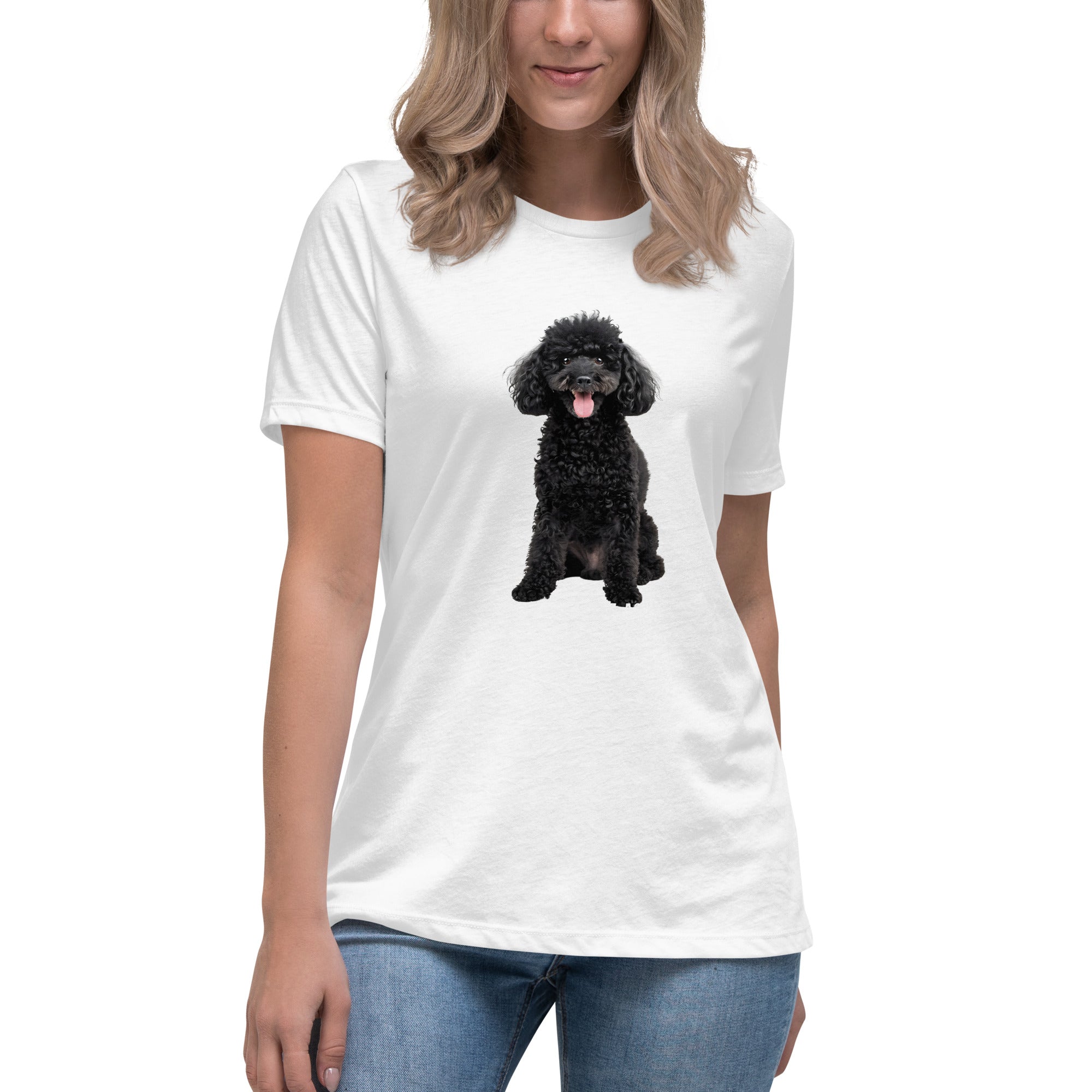 Poodle Women's Relaxed T-Shirt