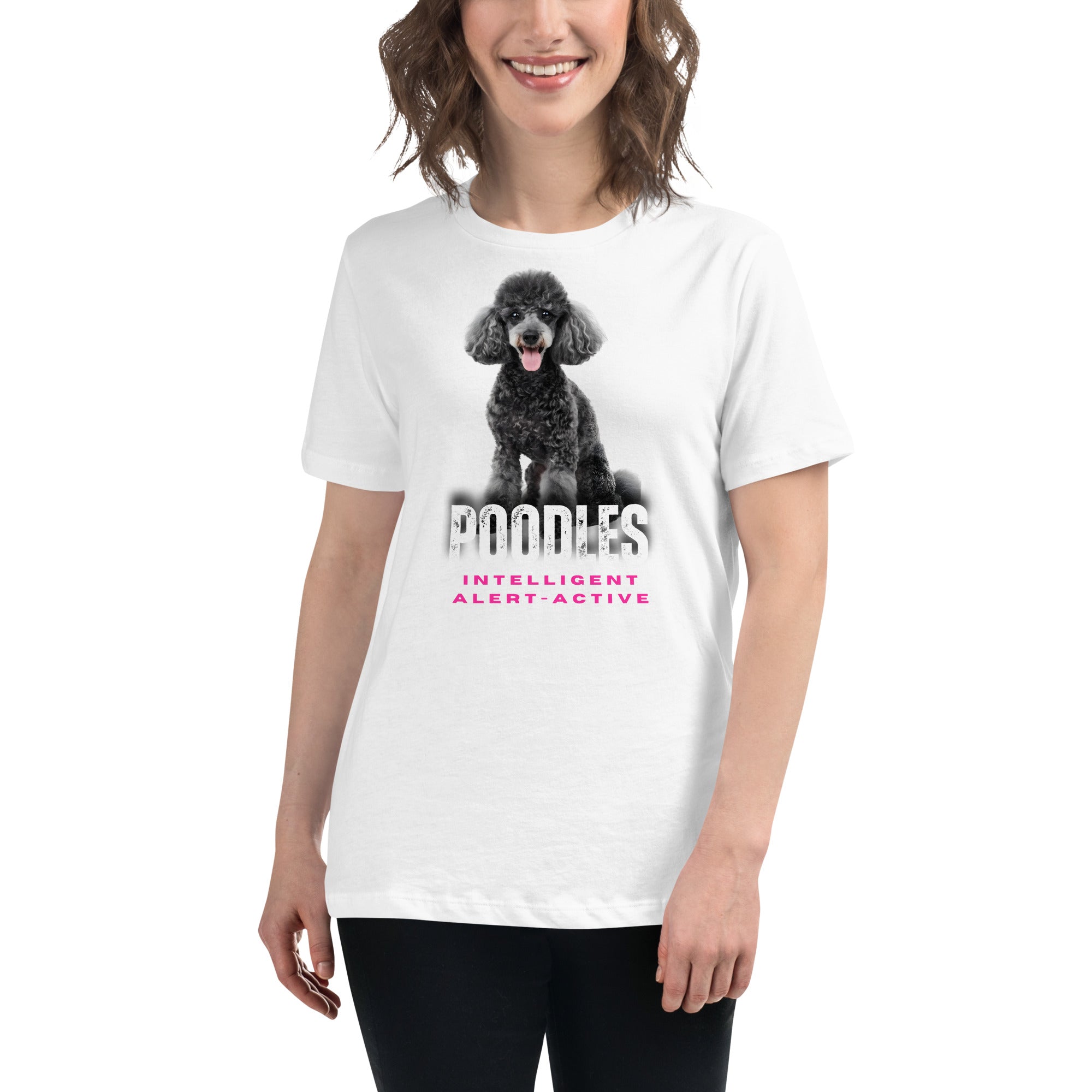 Poodle Women's Relaxed T-Shirt