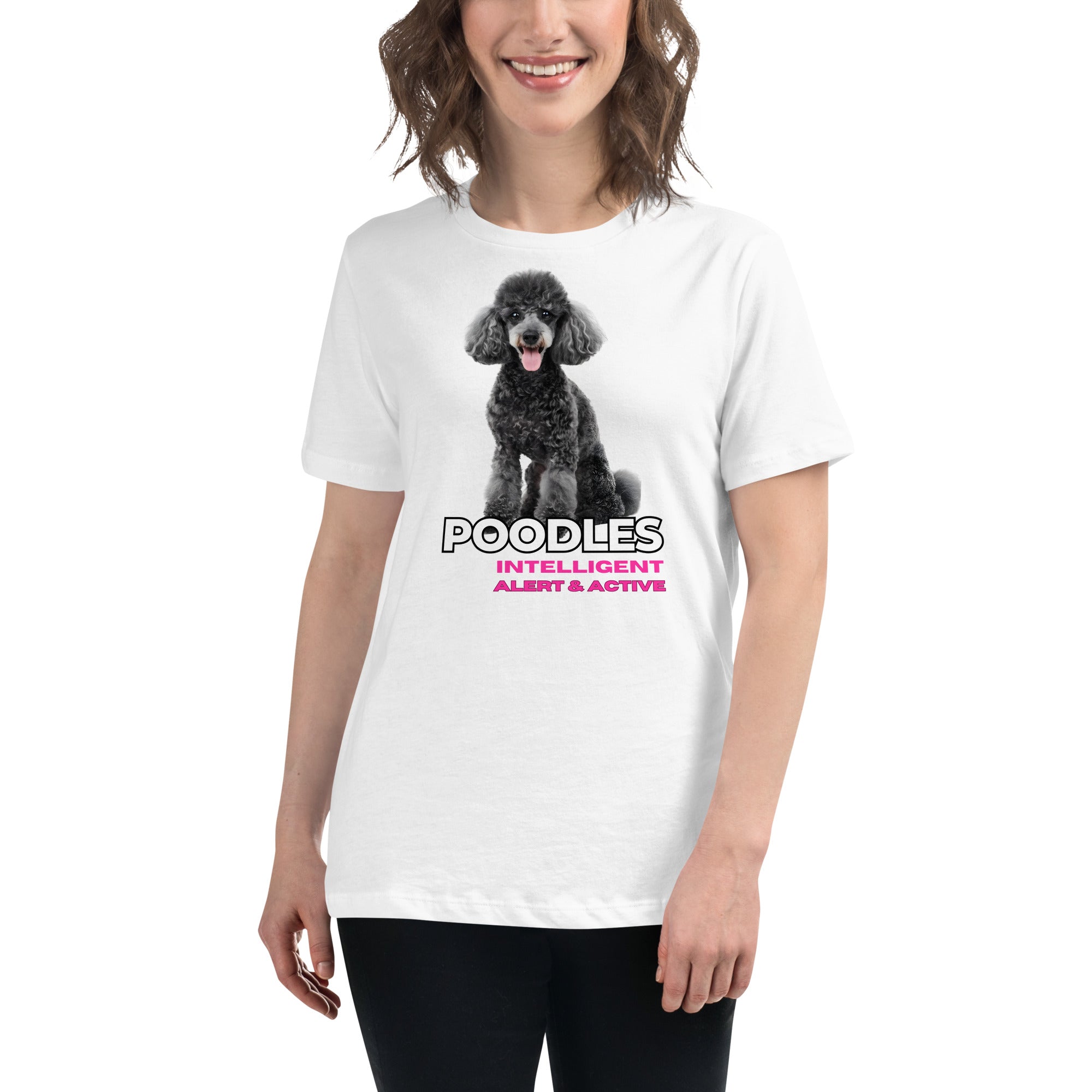 Poodle Women's Relaxed T-Shirt