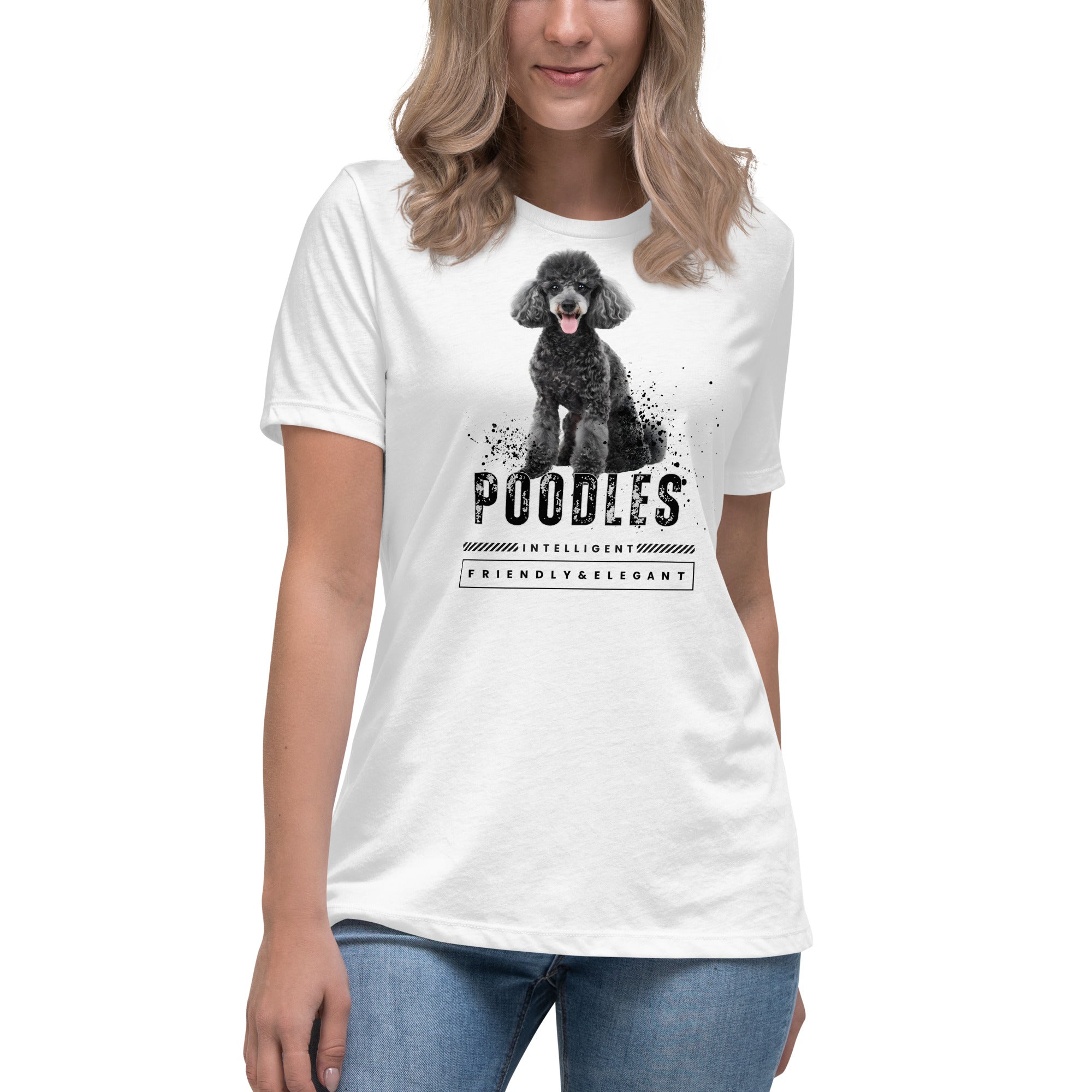 Poodle Women's Relaxed T-Shirt