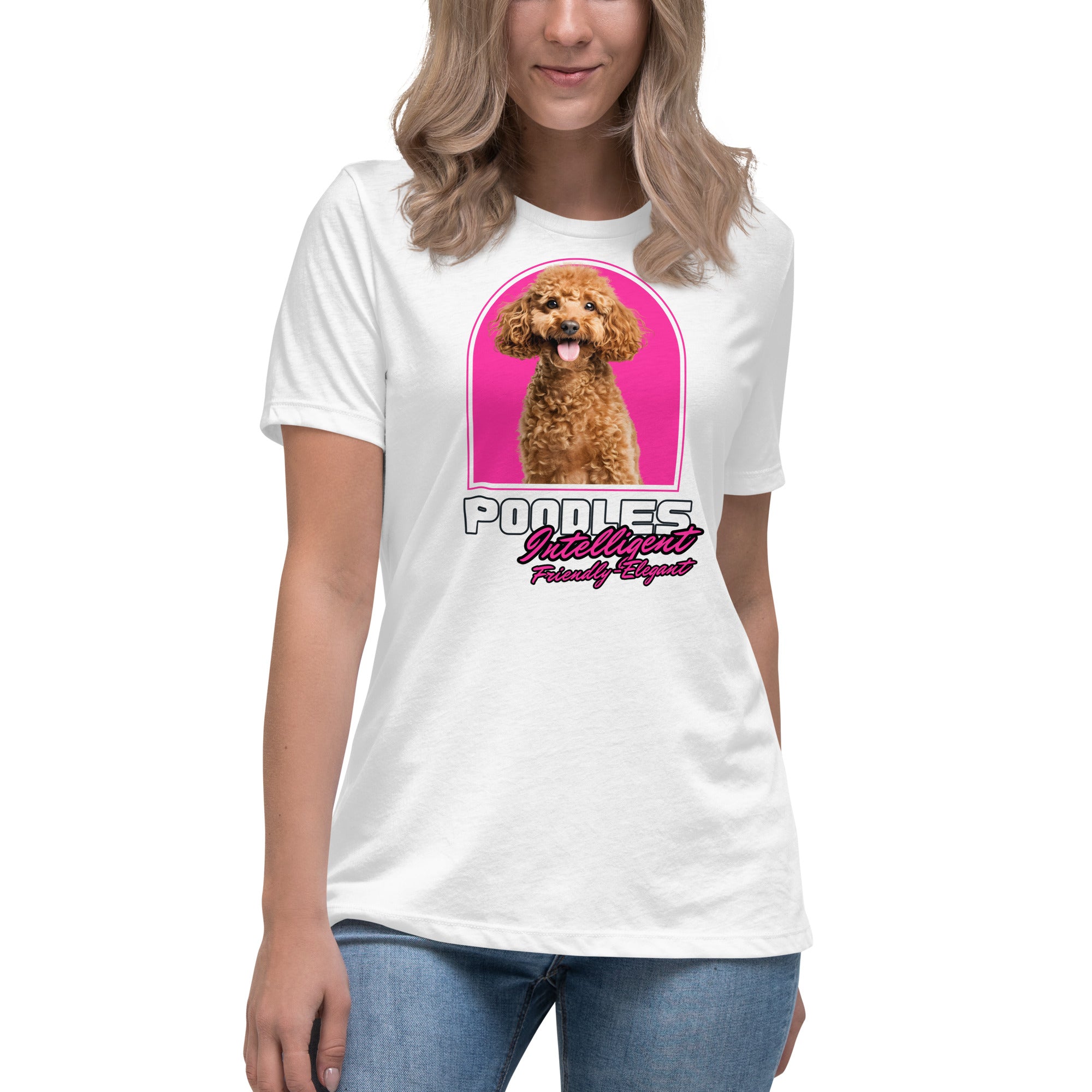 Poodle Women's Relaxed T-Shirt