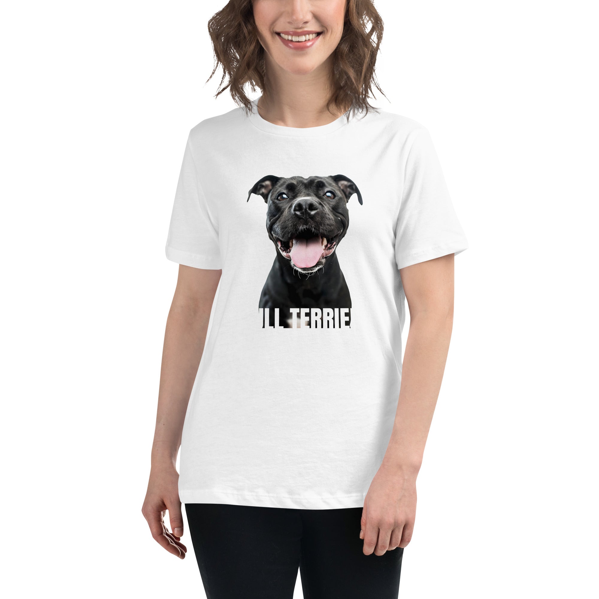 Staffordshire Bull Terrier Women's Relaxed T-Shirt