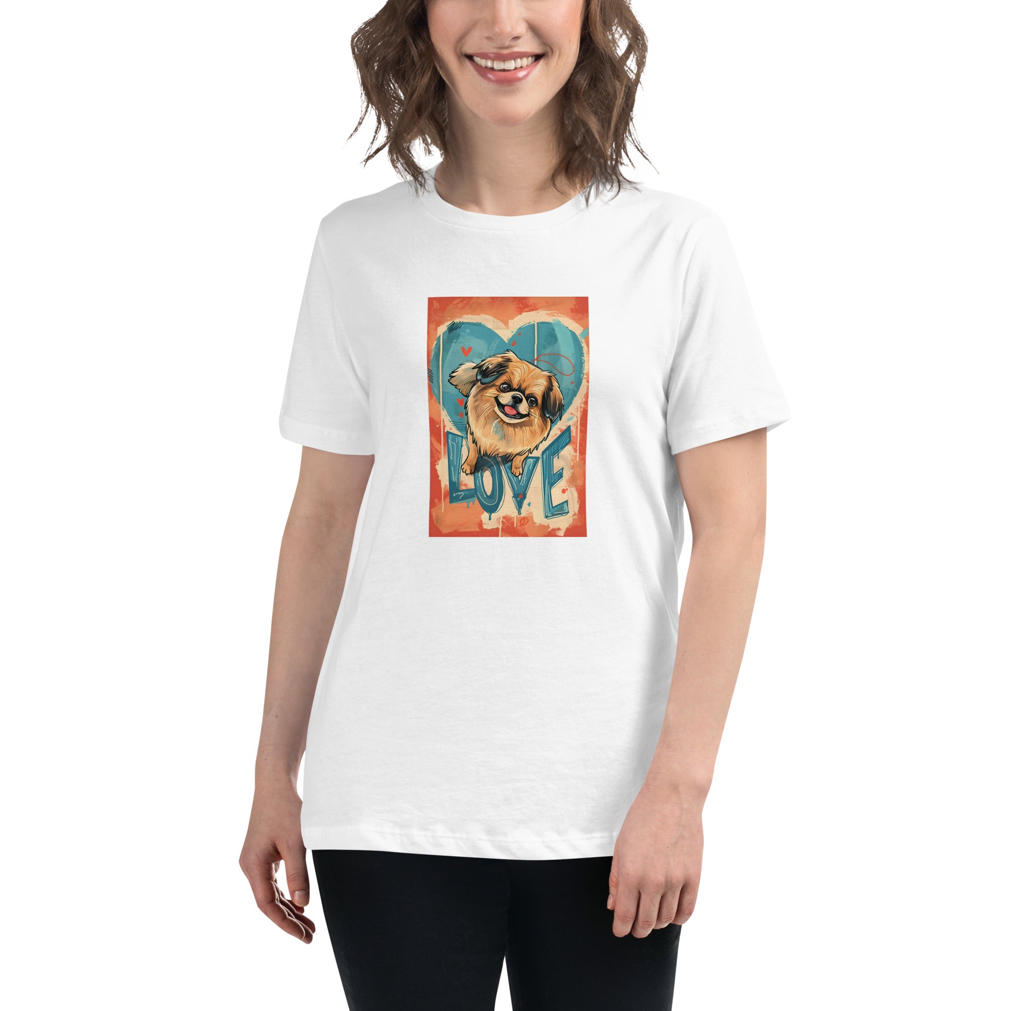 Pekingese Women's Relaxed T-Shirt