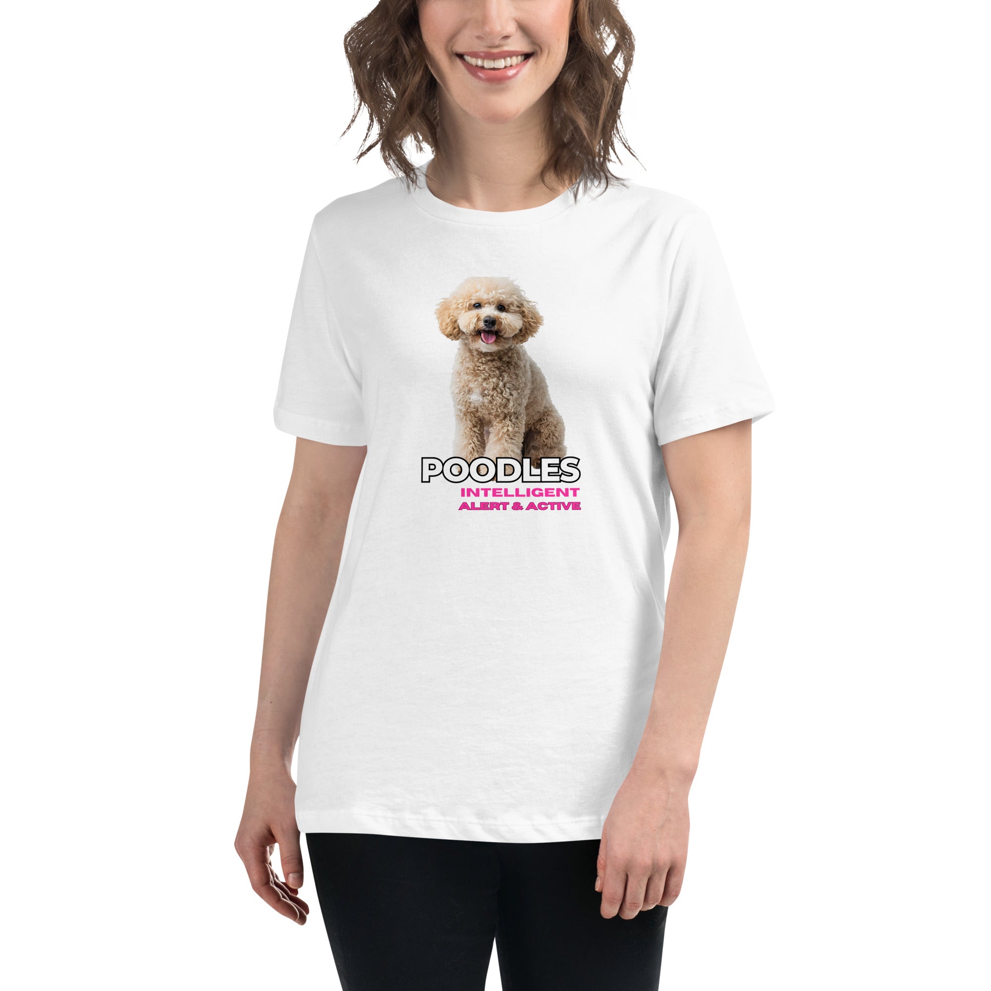 Poodles Women's Relaxed T-Shirt