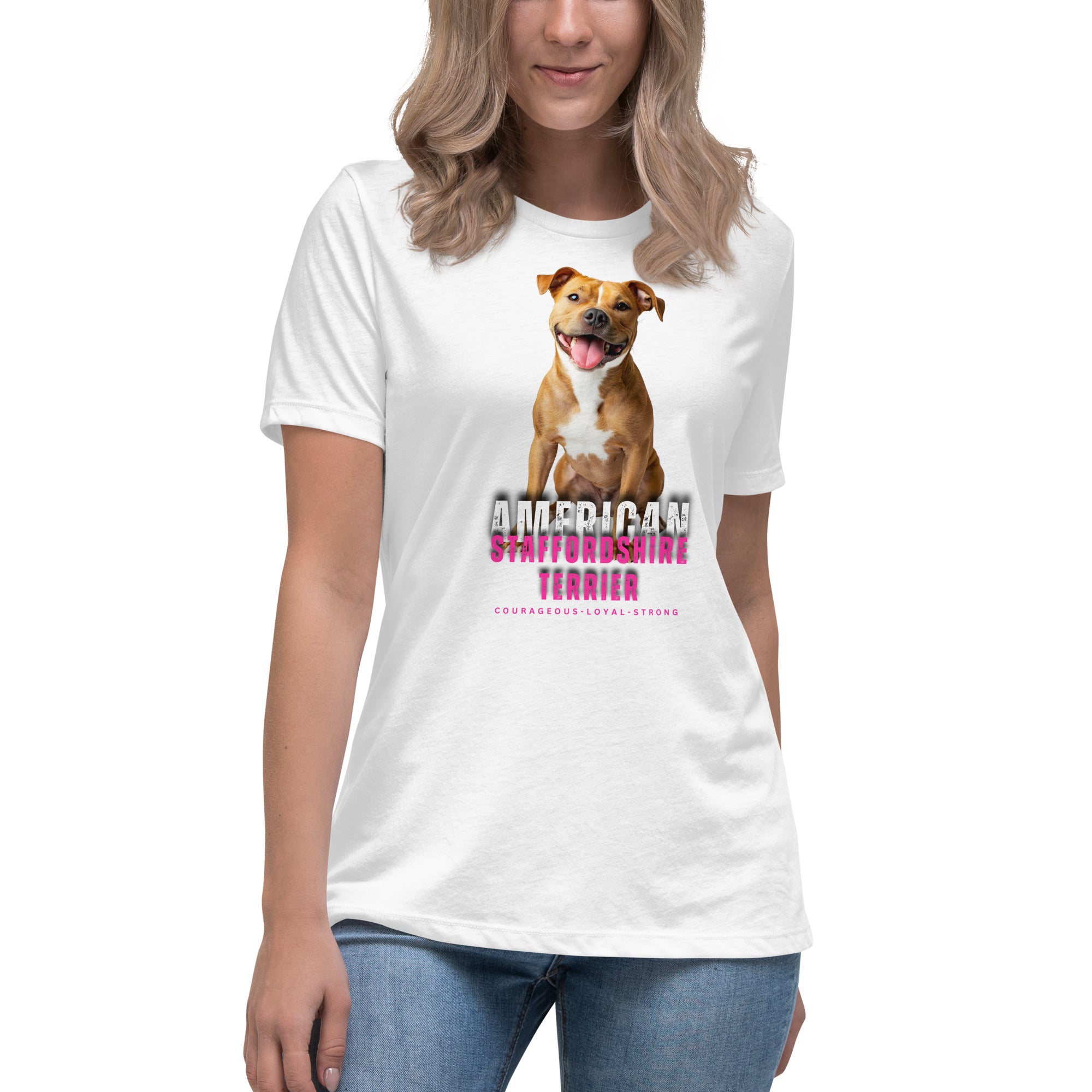 American Staffordshire Bull Women's Relaxed T-Shirt