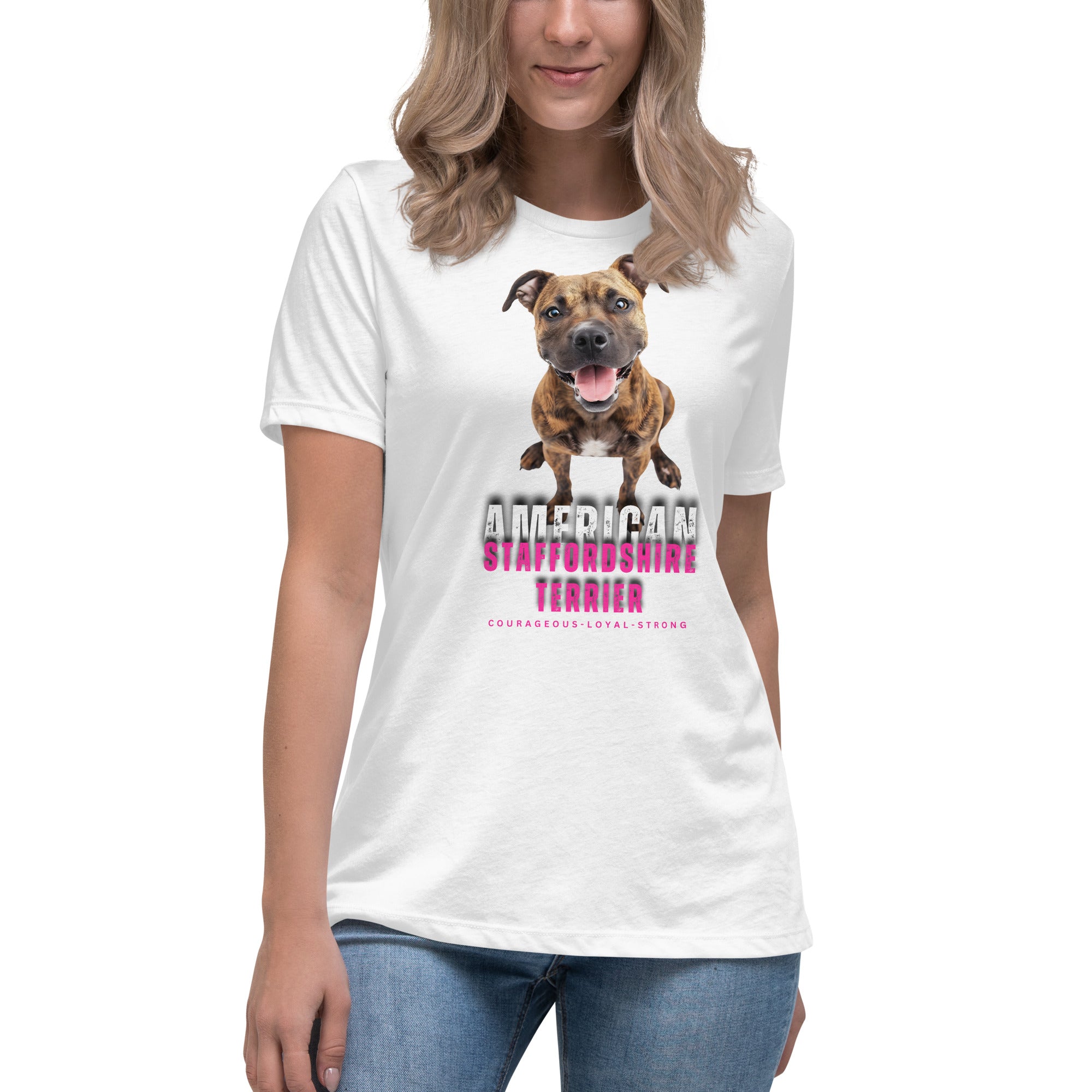 American Staffordshire Bull Women's Relaxed T-Shirt