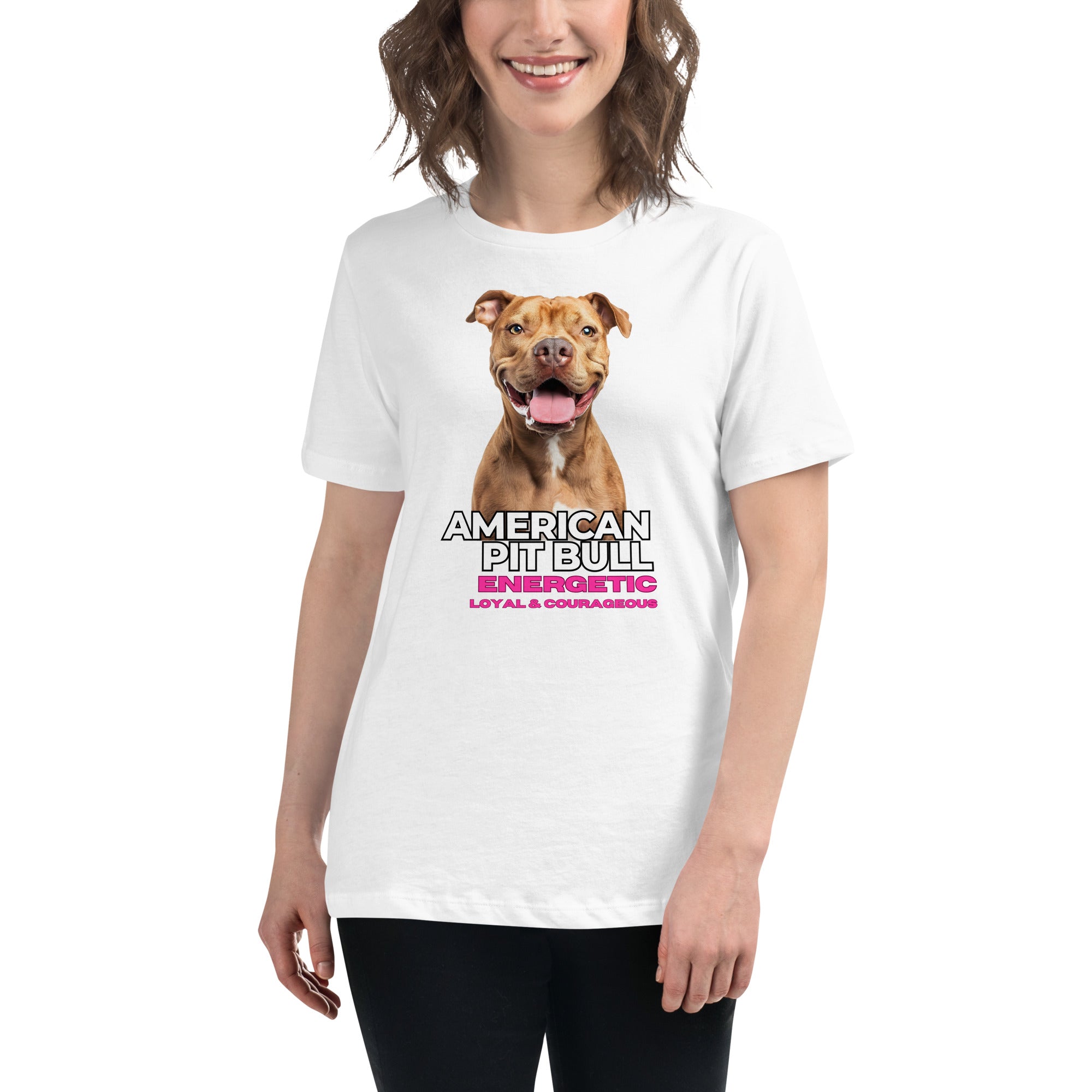 American Pitbull Women's Relaxed T-Shirt