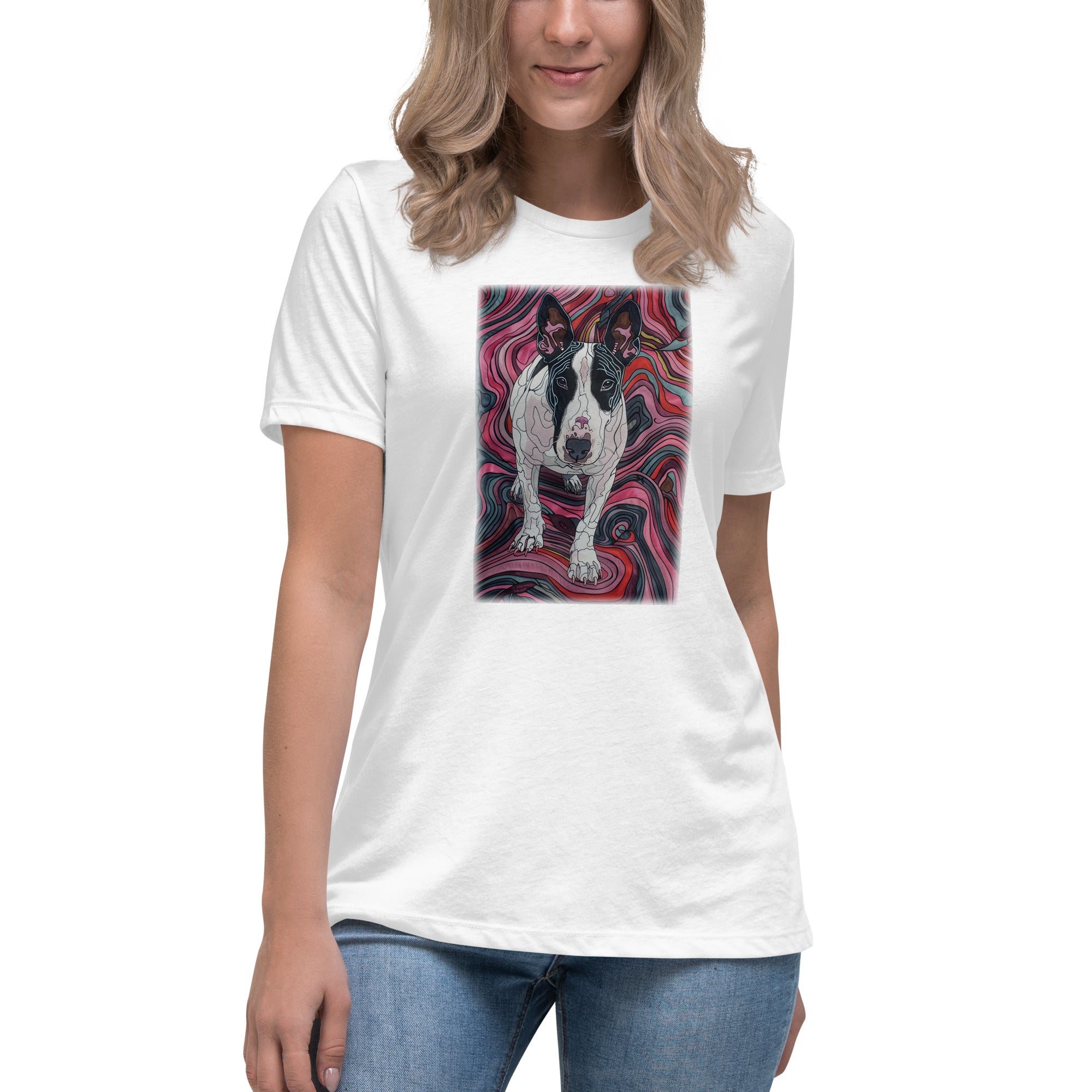 English Bull Terrier Women's Relaxed T-Shirt