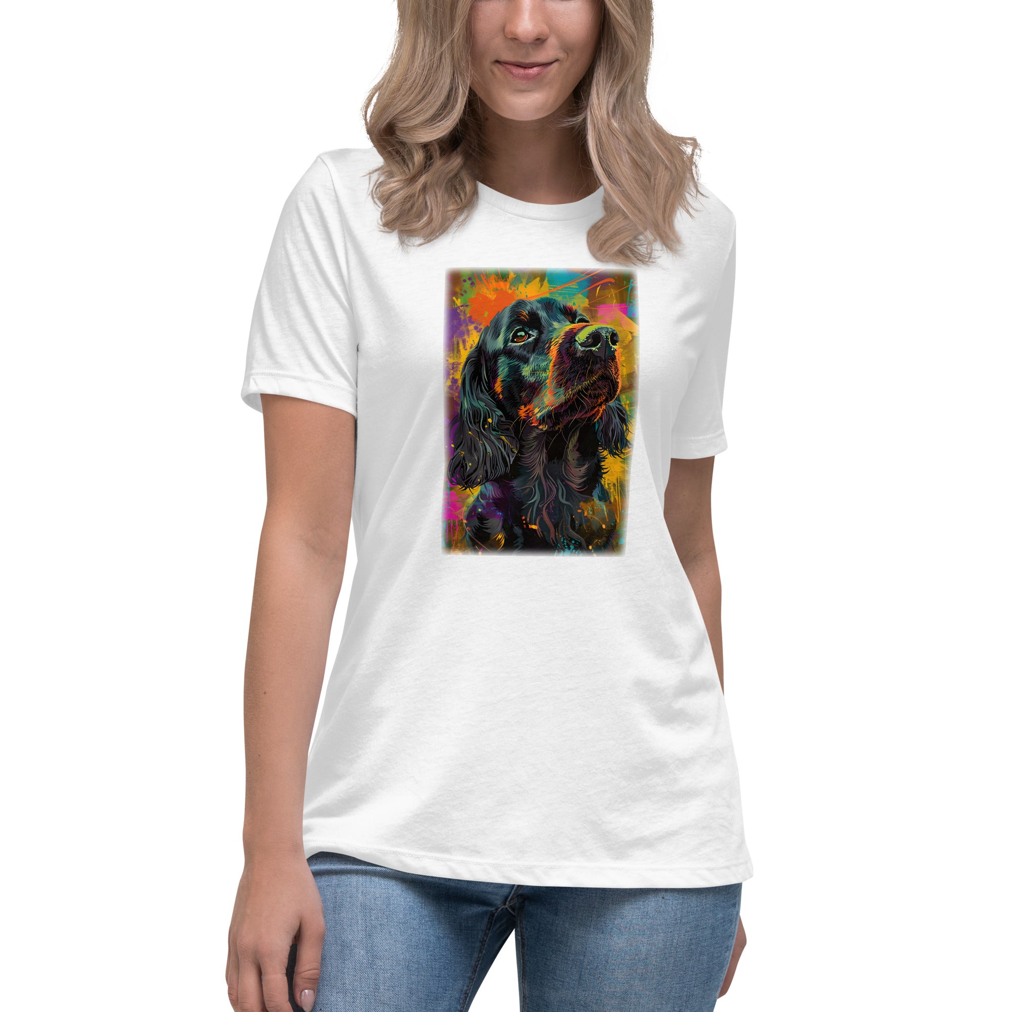 American Field Spaniel Women's Relaxed T-Shirt