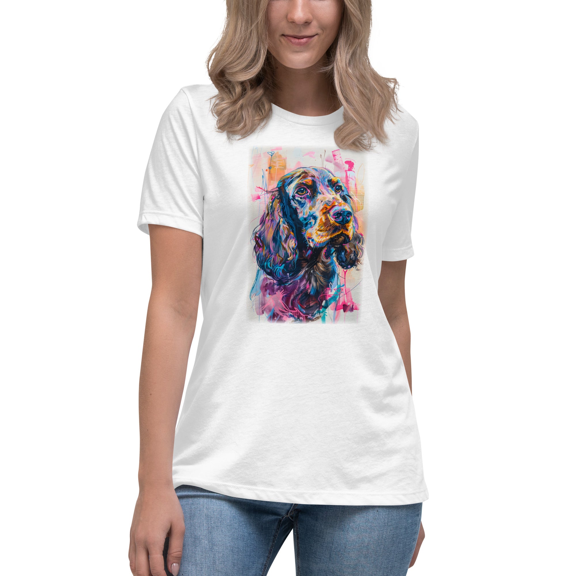 American Field Spaniel Women's Relaxed T-Shirt