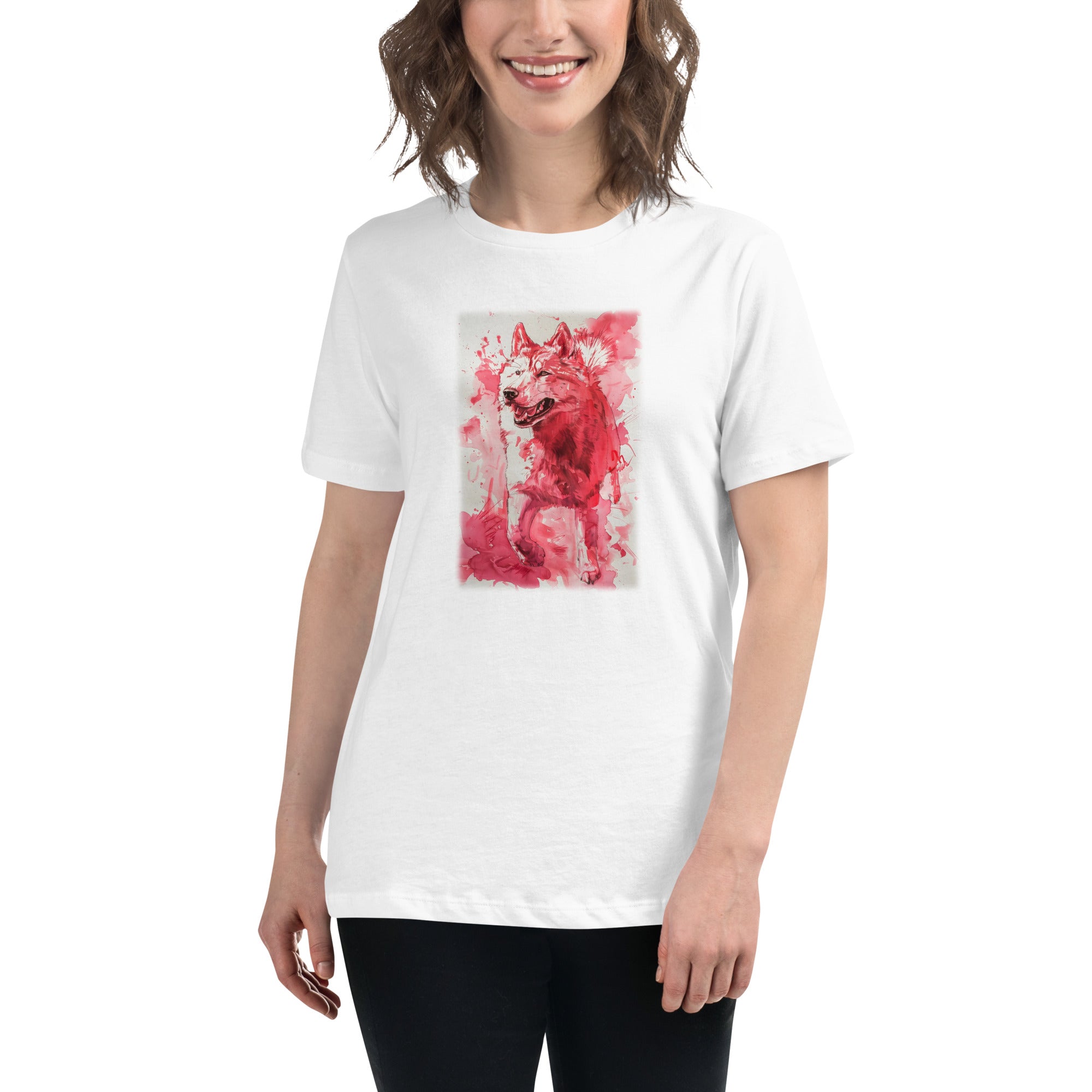 Finnish Spitz Women's Relaxed T-Shirt