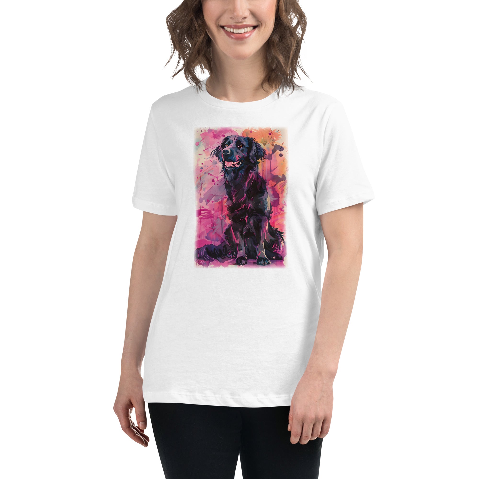 Flat Coated Retriever Women's Relaxed T-Shirt