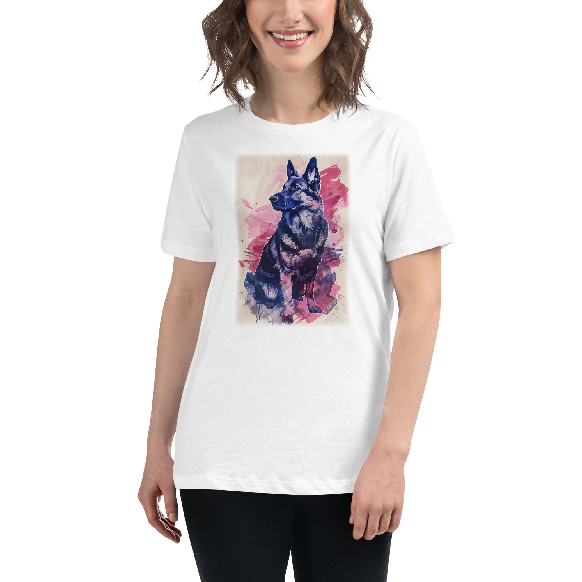 German Shepherd Women's Relaxed T-Shirt