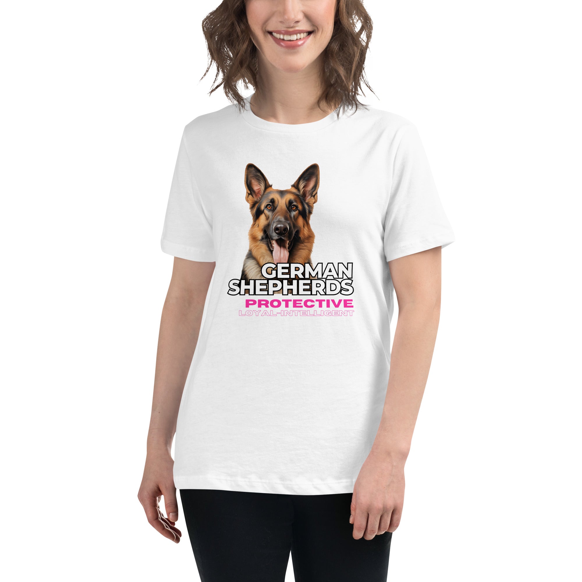 German Shepherd Women's Relaxed T-Shirt