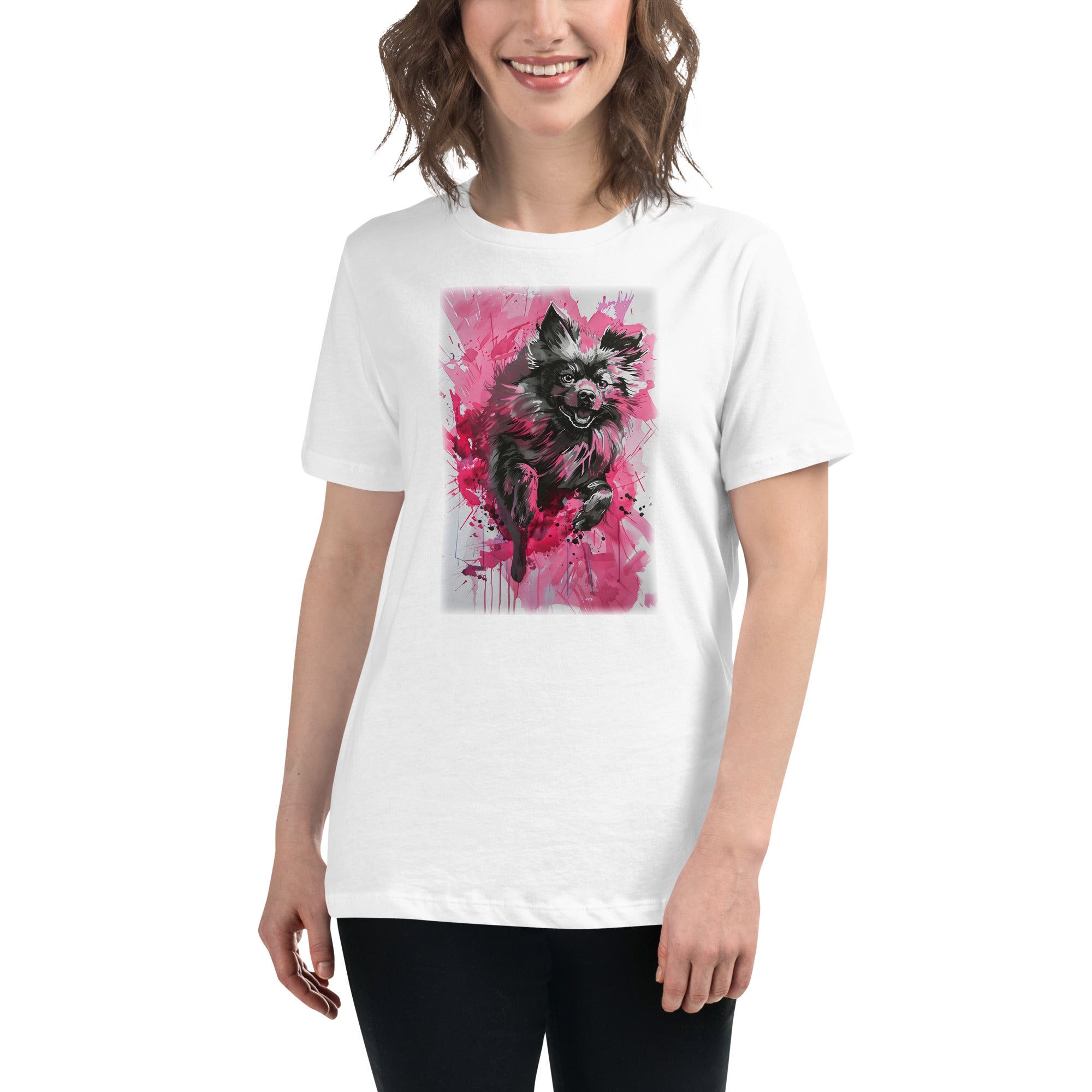 Keeshond Women's Relaxed T-Shirt