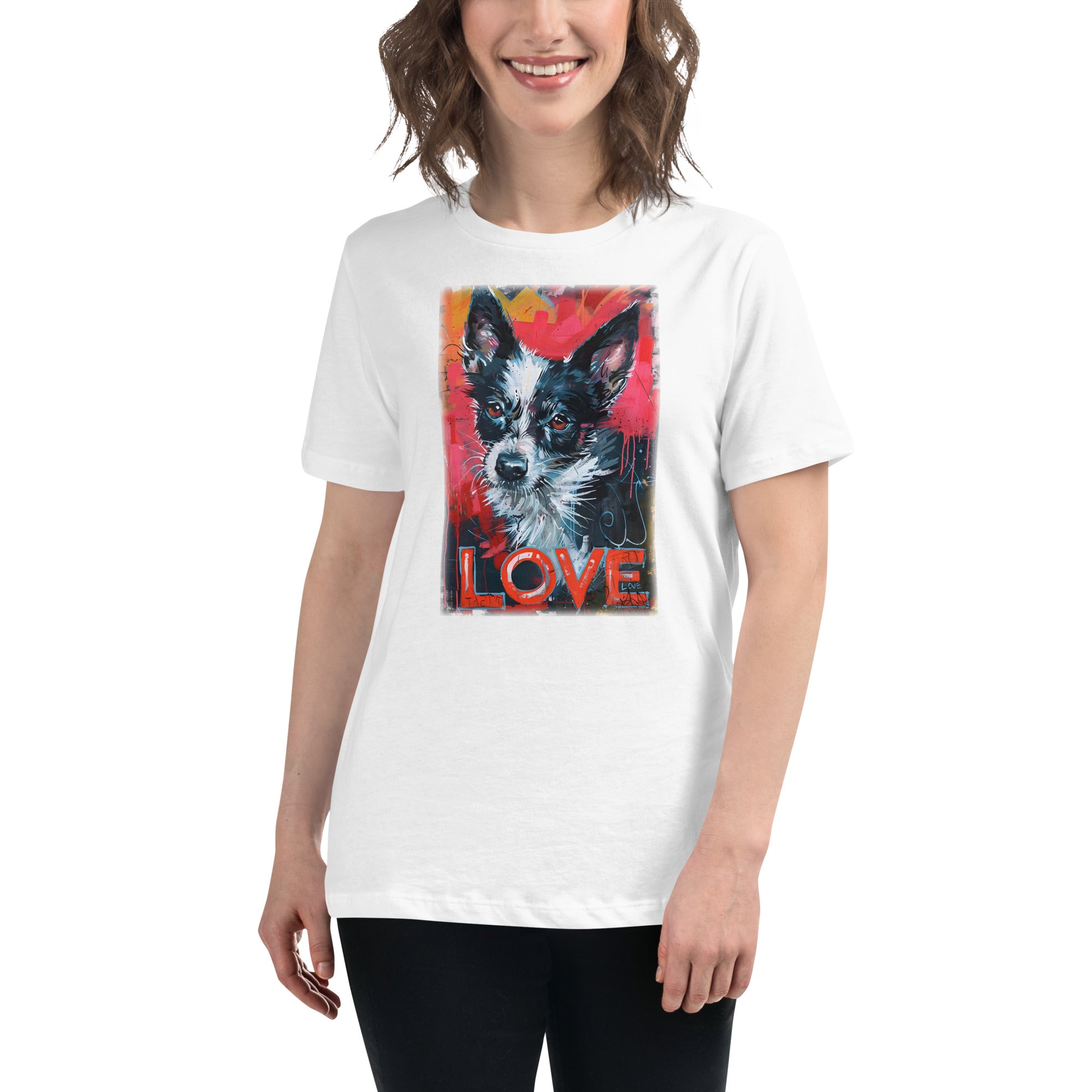 Norwegian Lundehund Women's Relaxed T-Shirt