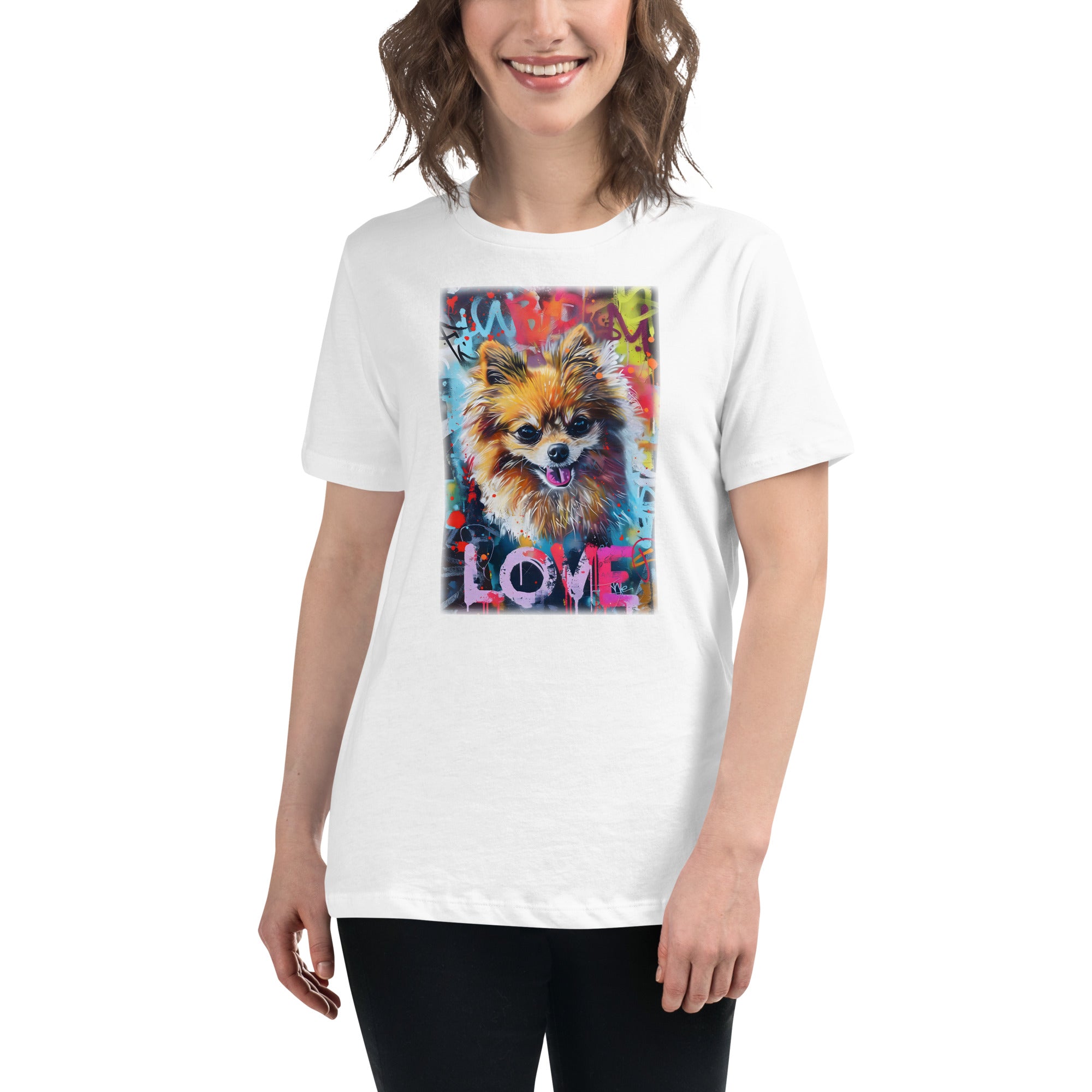 Pomeranian Women's Relaxed T-Shirt