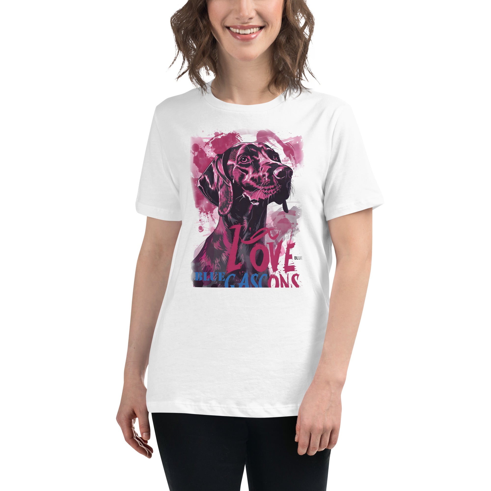 American Blue Gascon Hound Women's Relaxed T-Shirt