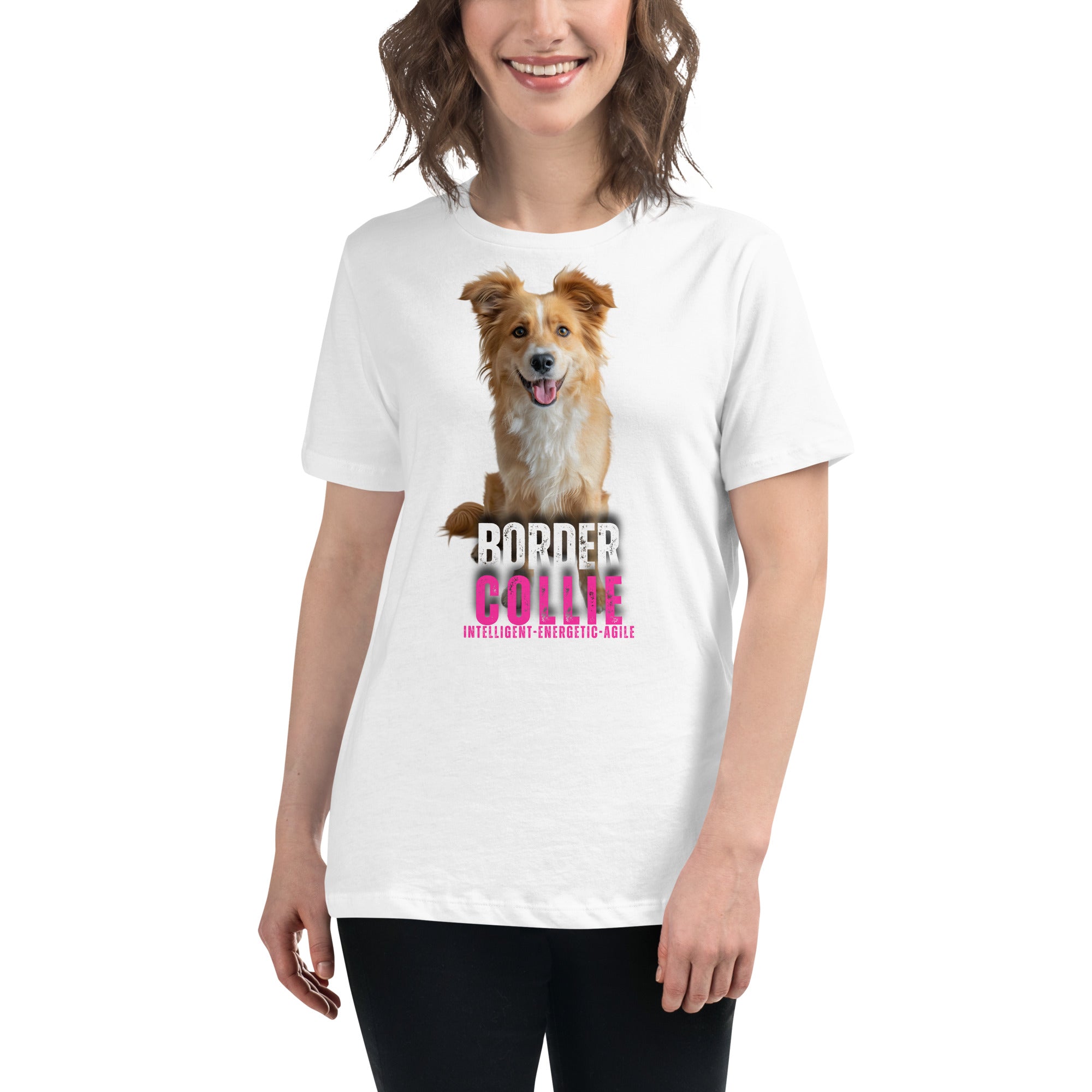 Border Collie Women's Relaxed T-Shirt