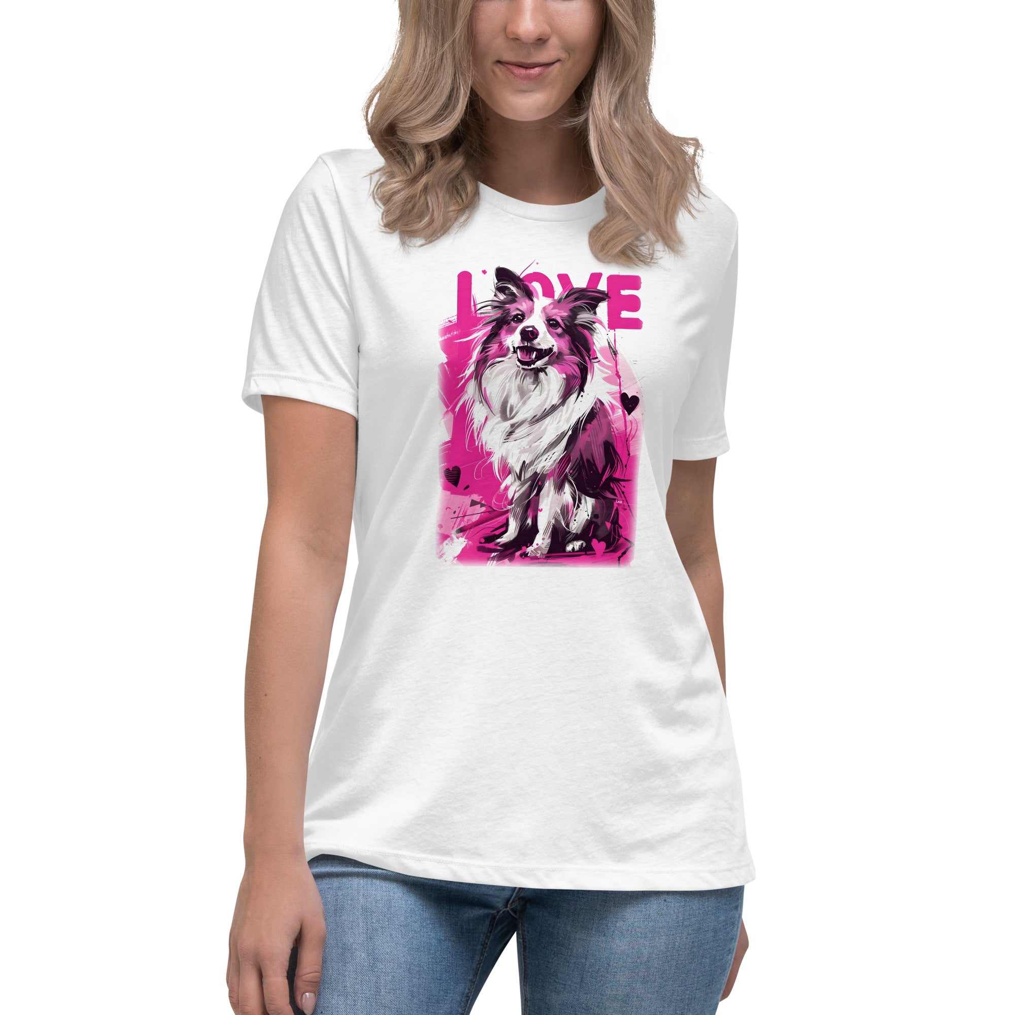 Shetland Sheepdog Women's Relaxed T-Shirt