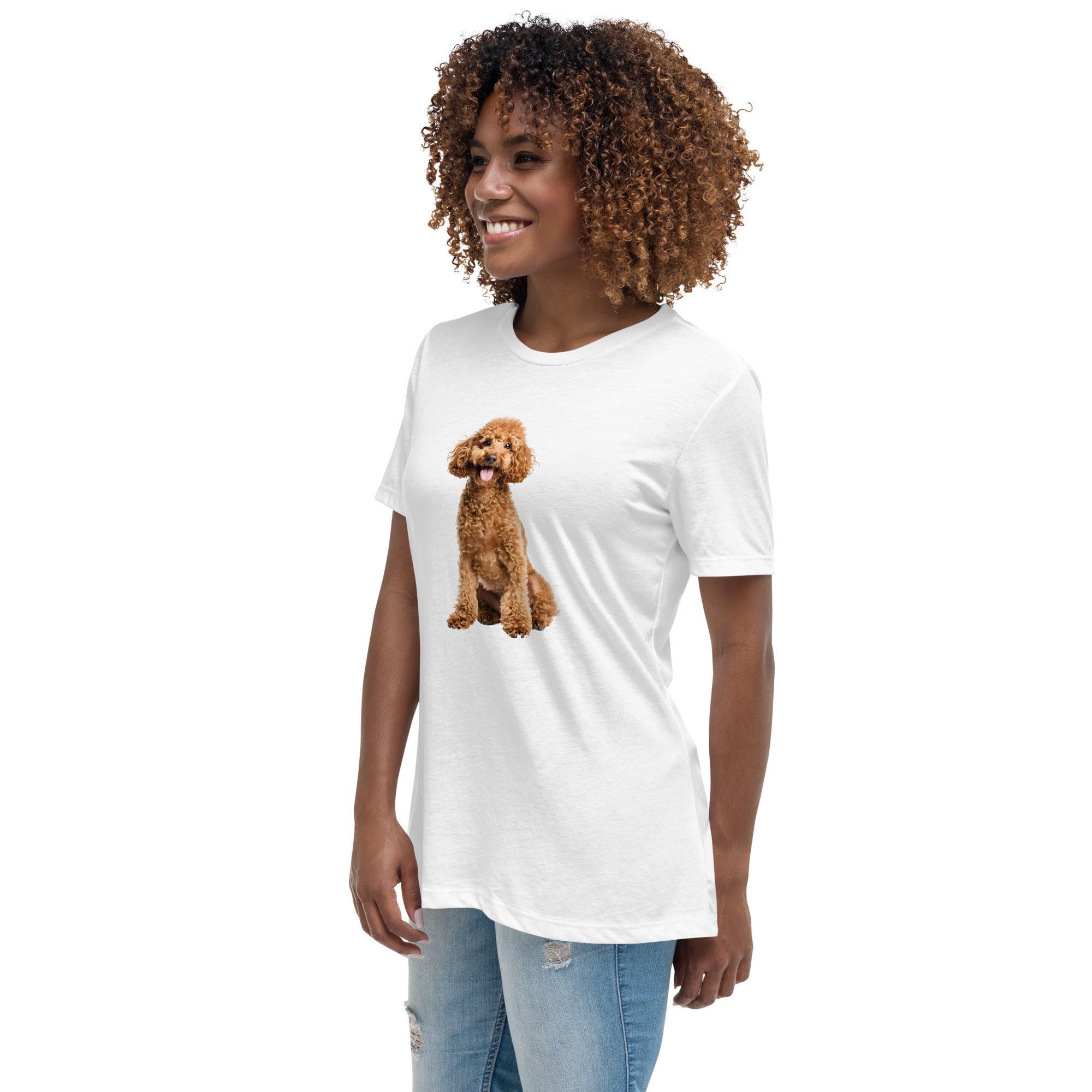 Poodle Women's Relaxed T-Shirt